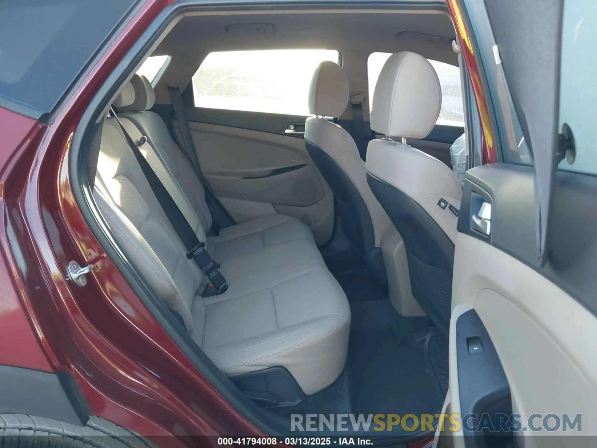 8 fotografías del automóvil dañado KM8J23A49LU243641 HYUNDAI TUCSON 2020