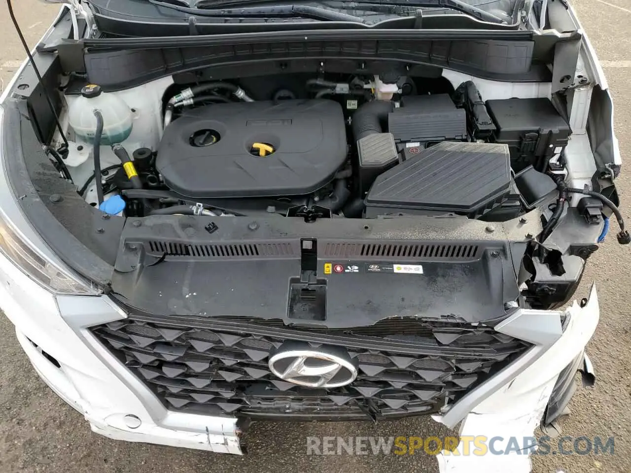 12 fotografías del automóvil dañado KM8J2CA40LU117426 HYUNDAI TUCSON 2020