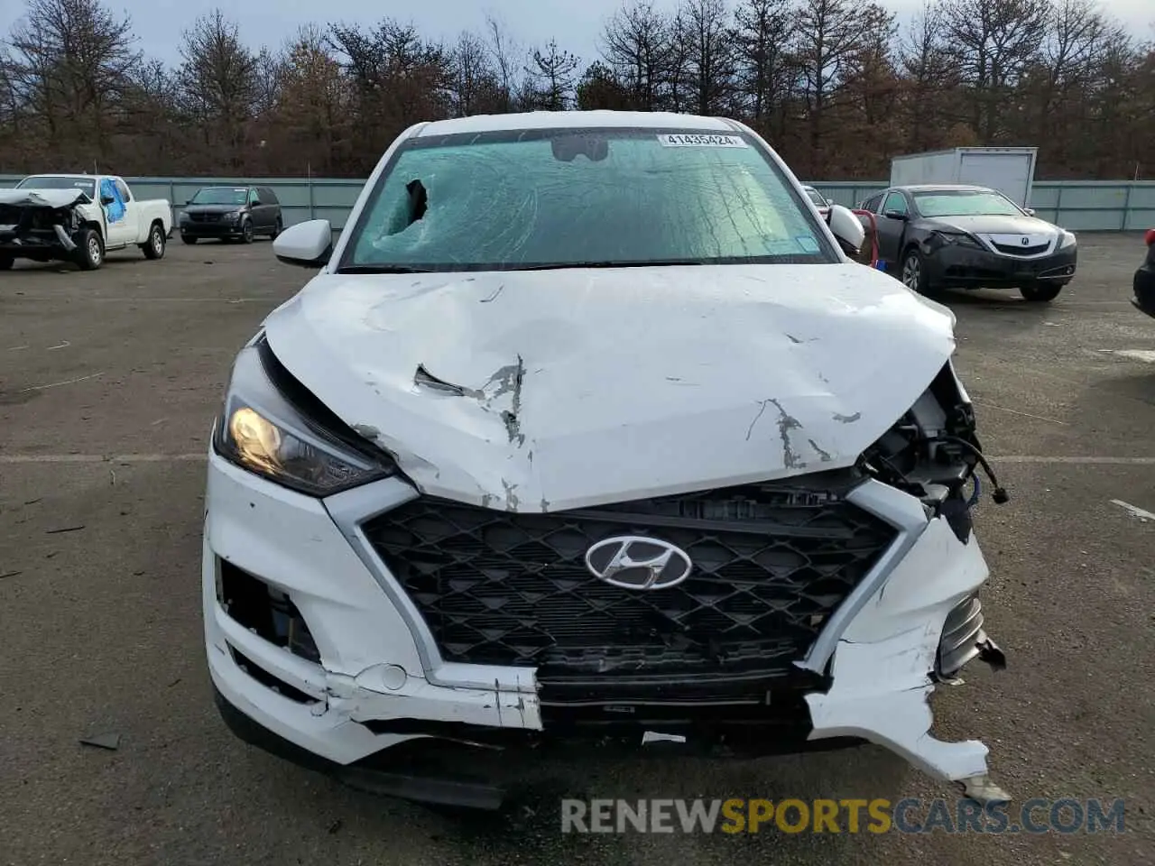 5 fotografías del automóvil dañado KM8J2CA40LU117426 HYUNDAI TUCSON 2020