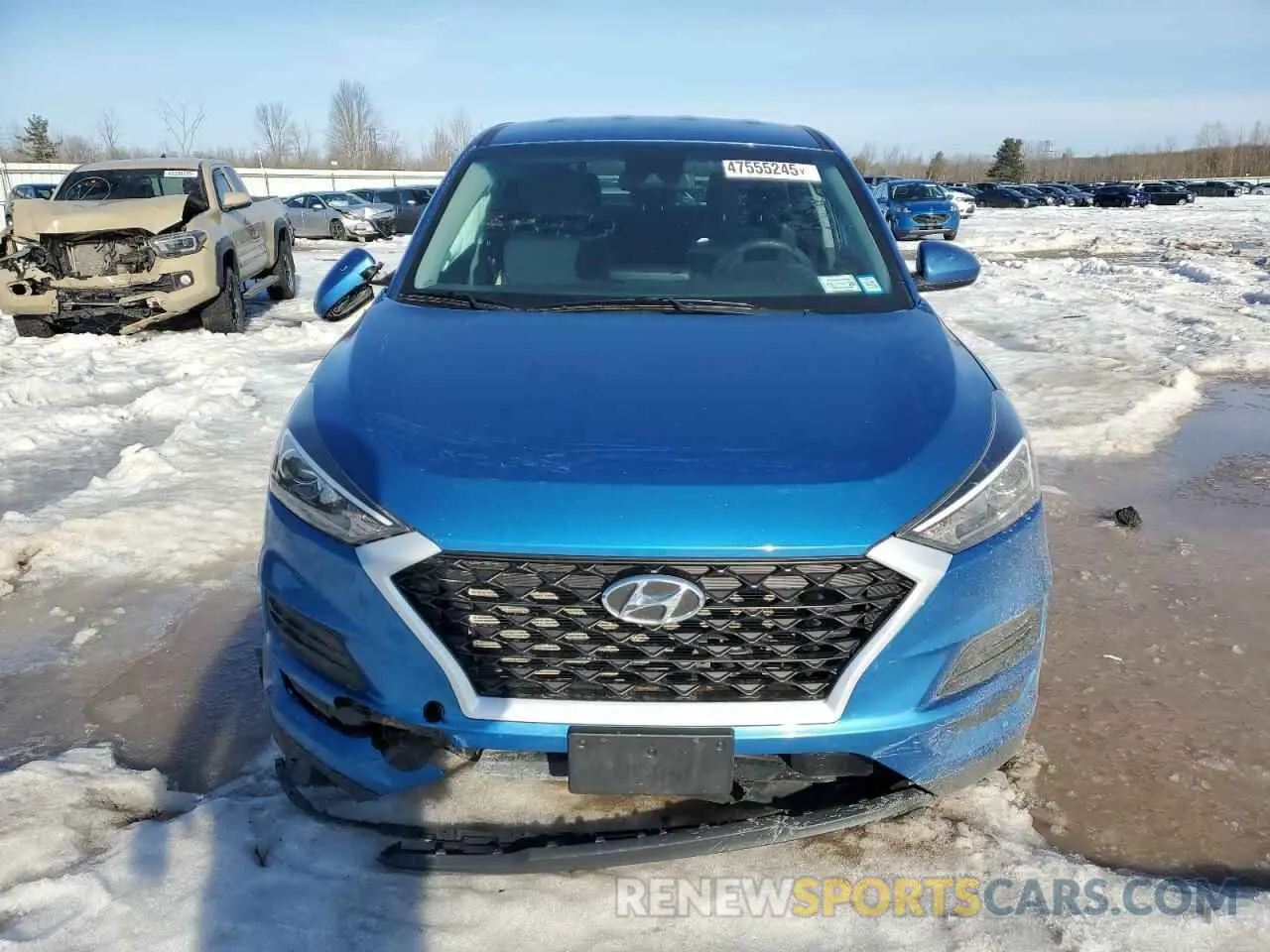5 fotografías del automóvil dañado KM8J2CA40LU203898 HYUNDAI TUCSON 2020