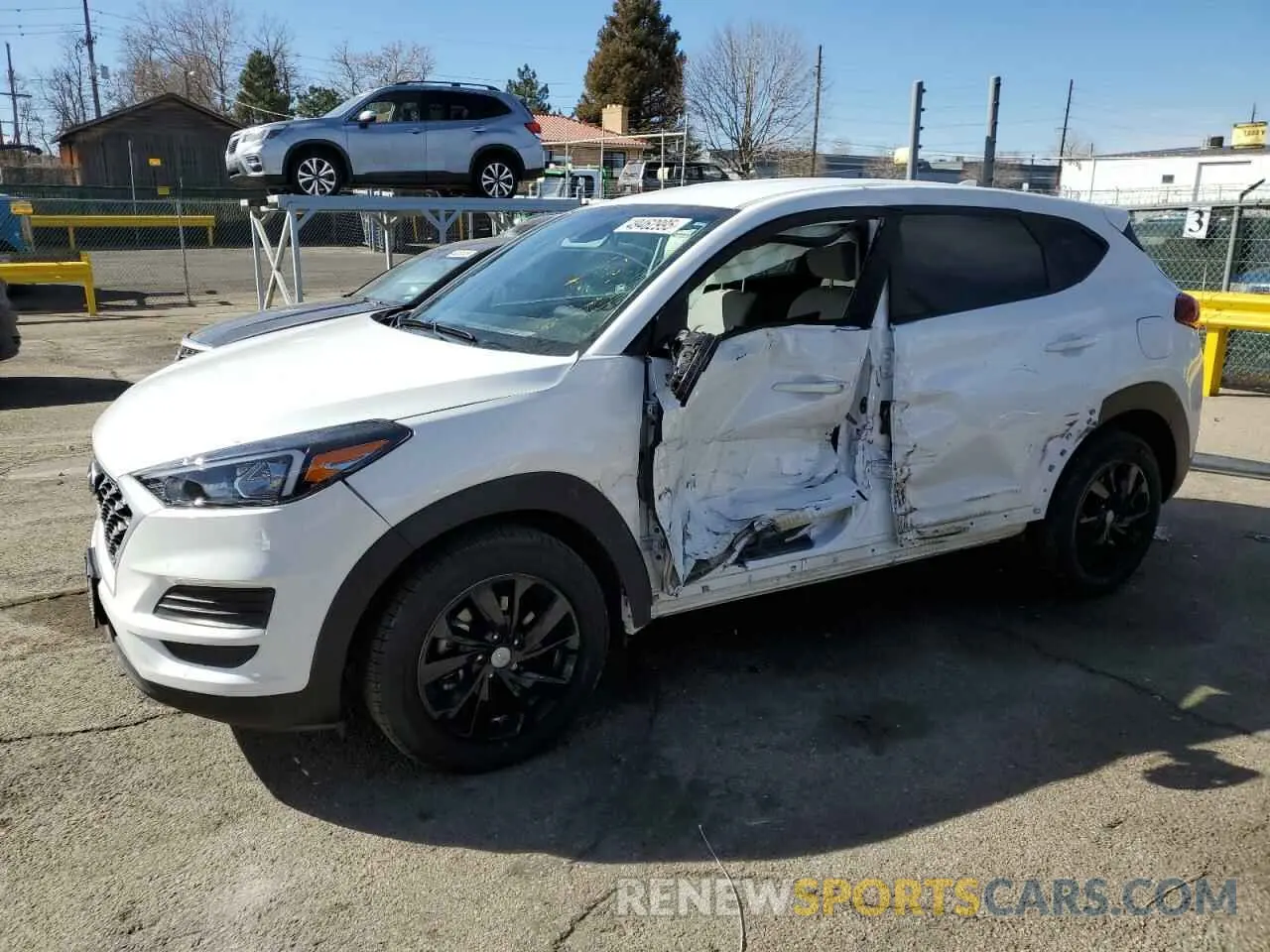 1 fotografías del automóvil dañado KM8J2CA40LU241051 HYUNDAI TUCSON 2020