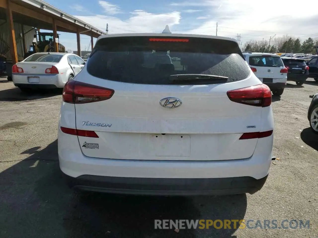 6 fotografías del automóvil dañado KM8J2CA40LU241051 HYUNDAI TUCSON 2020
