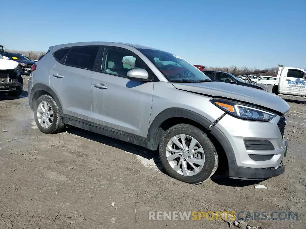4 fotografías del automóvil dañado KM8J2CA41LU080760 HYUNDAI TUCSON 2020