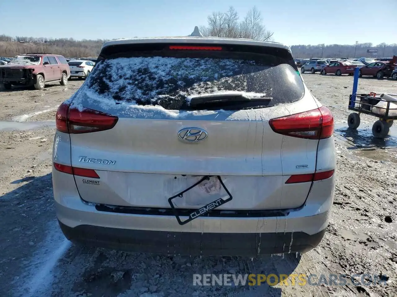 6 fotografías del automóvil dañado KM8J2CA41LU080760 HYUNDAI TUCSON 2020