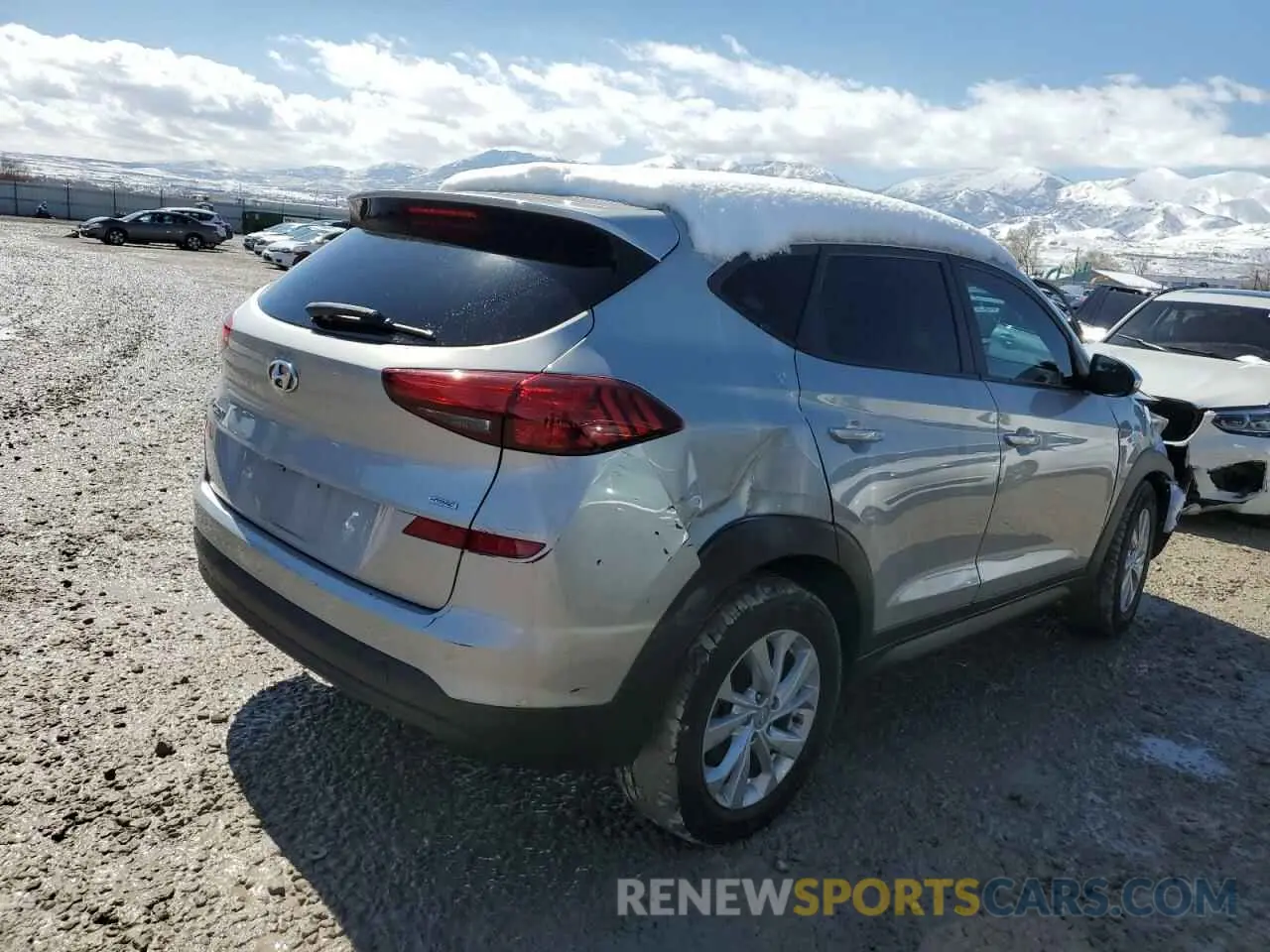 3 fotografías del automóvil dañado KM8J2CA41LU202887 HYUNDAI TUCSON 2020