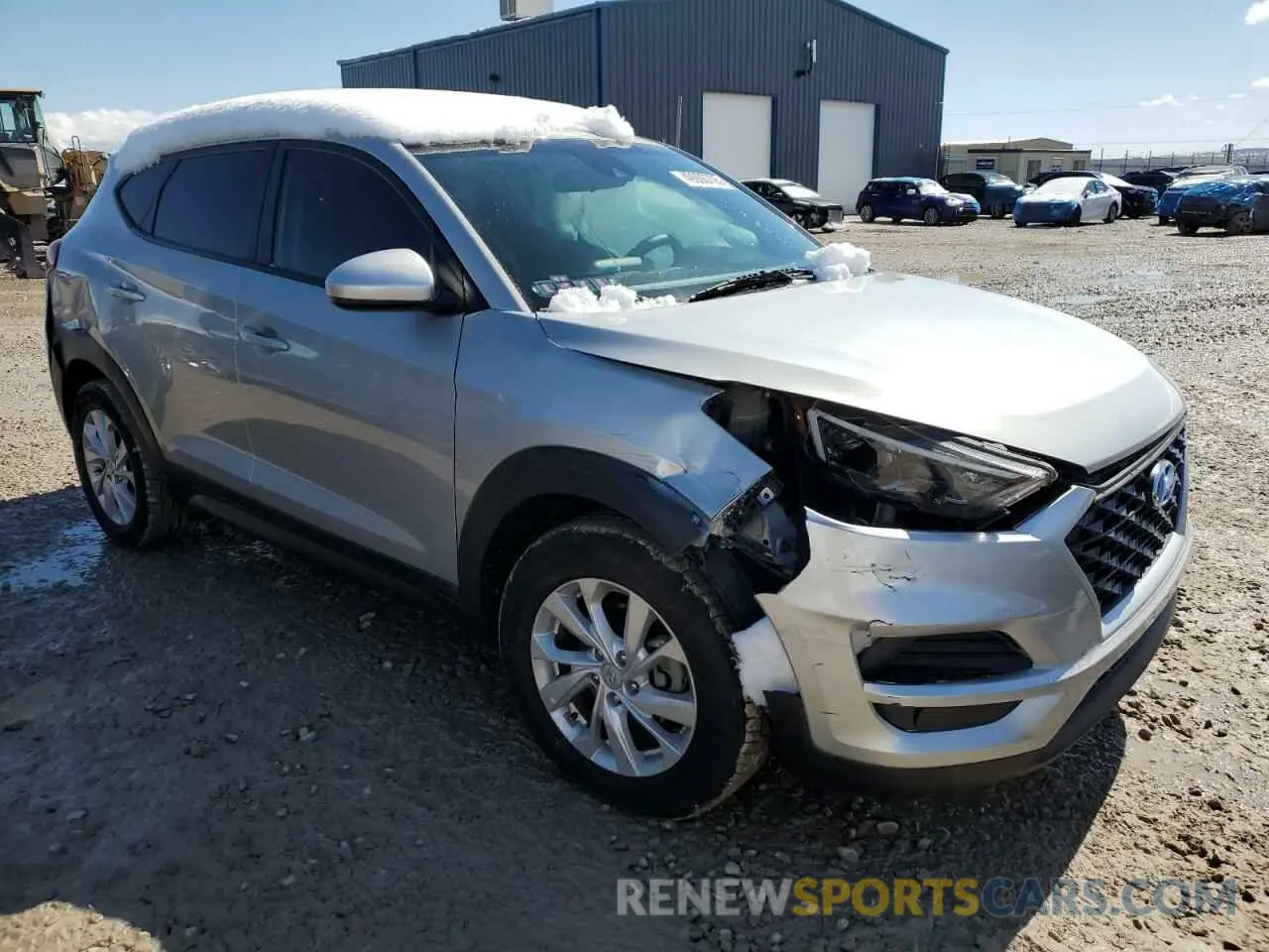 4 fotografías del automóvil dañado KM8J2CA41LU202887 HYUNDAI TUCSON 2020