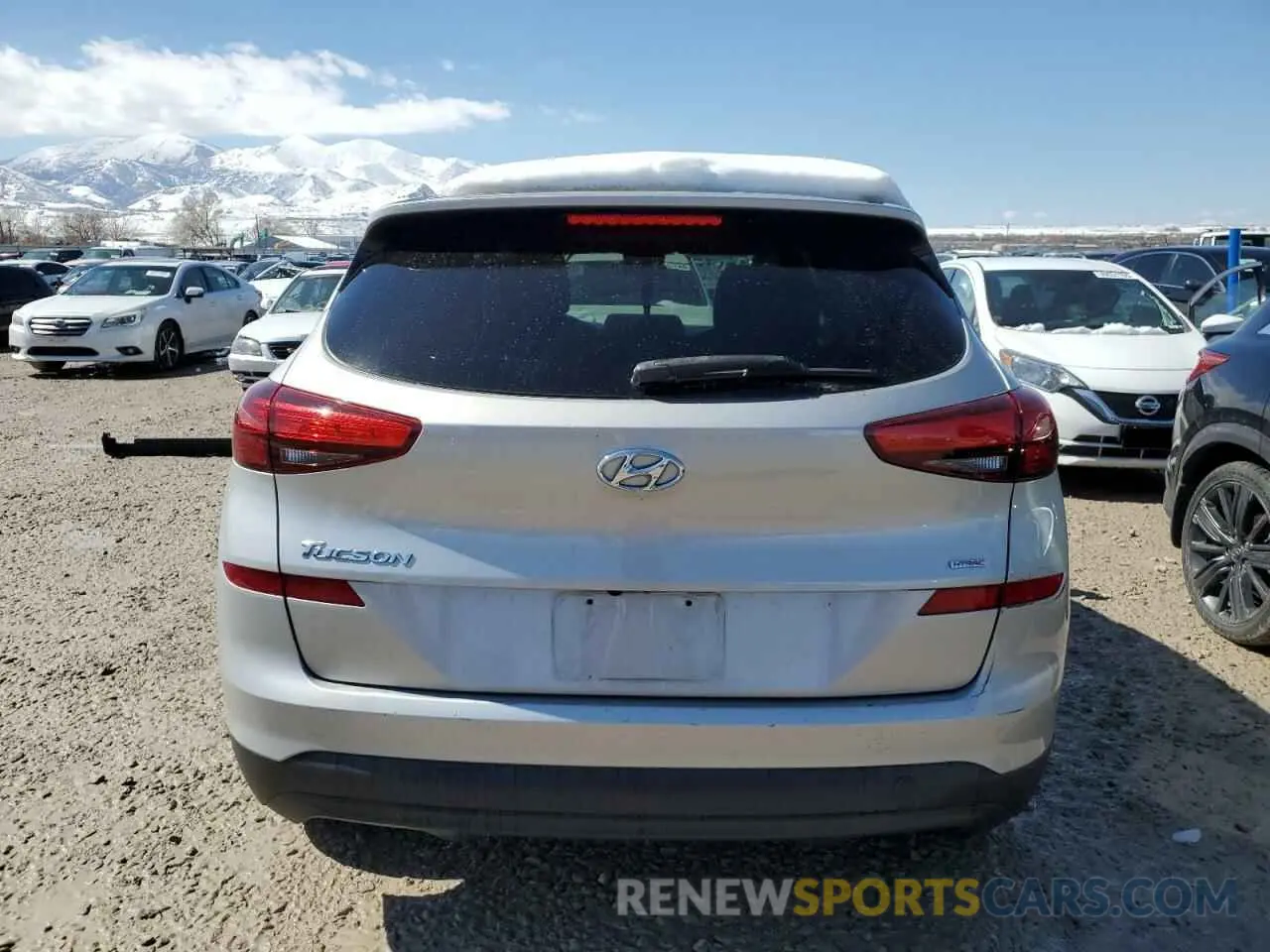 6 fotografías del automóvil dañado KM8J2CA41LU202887 HYUNDAI TUCSON 2020
