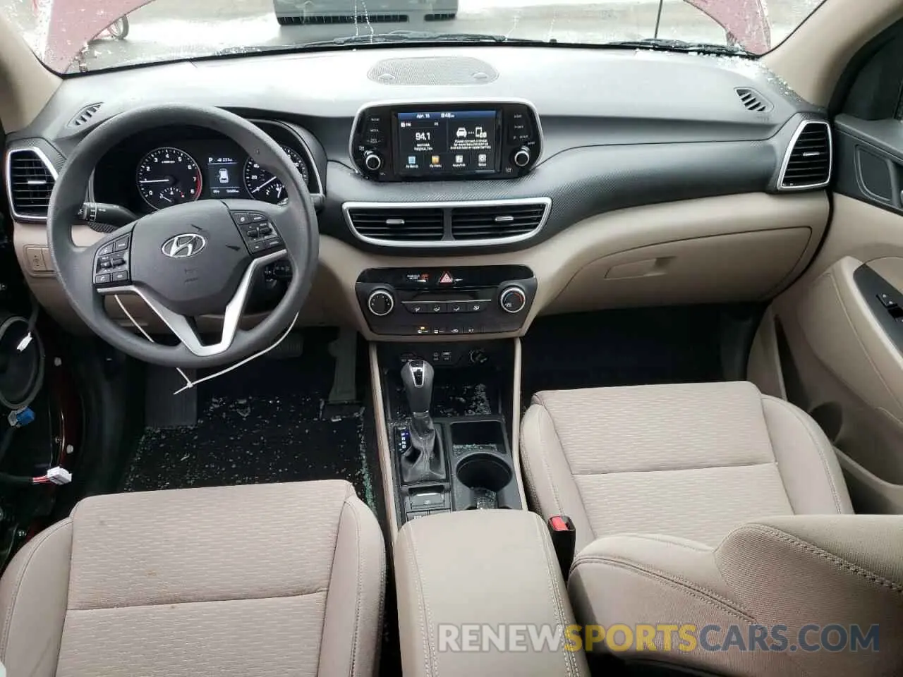 8 fotografías del automóvil dañado KM8J2CA41LU246730 HYUNDAI TUCSON 2020