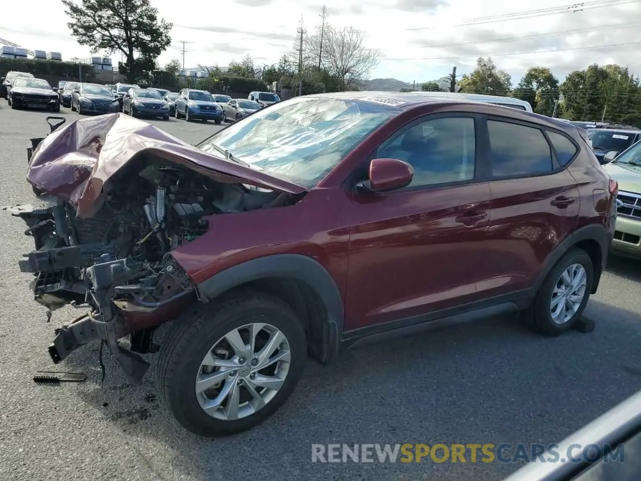 1 fotografías del automóvil dañado KM8J2CA42LU088592 HYUNDAI TUCSON 2020