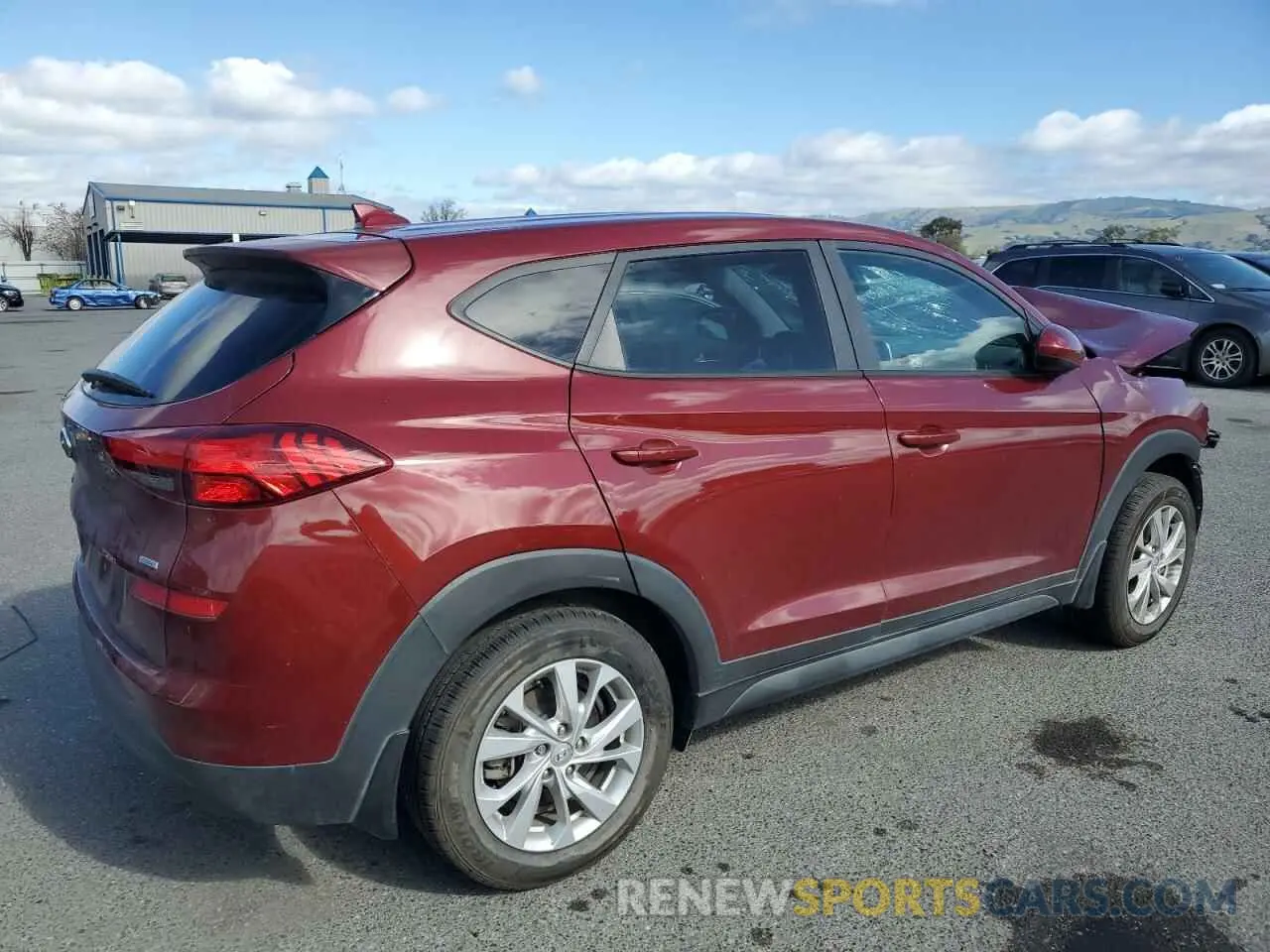 3 fotografías del automóvil dañado KM8J2CA42LU088592 HYUNDAI TUCSON 2020