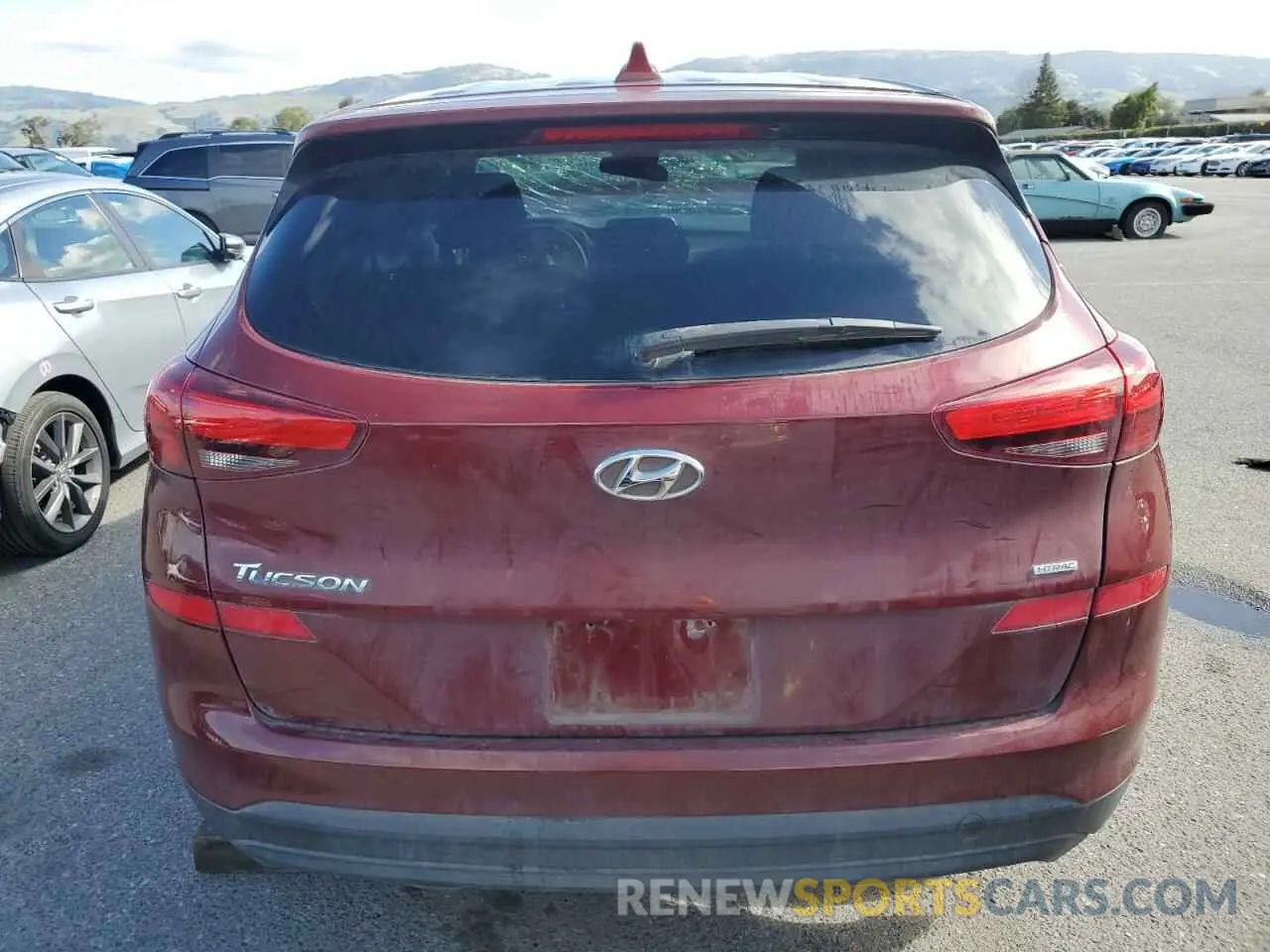6 fotografías del automóvil dañado KM8J2CA42LU088592 HYUNDAI TUCSON 2020