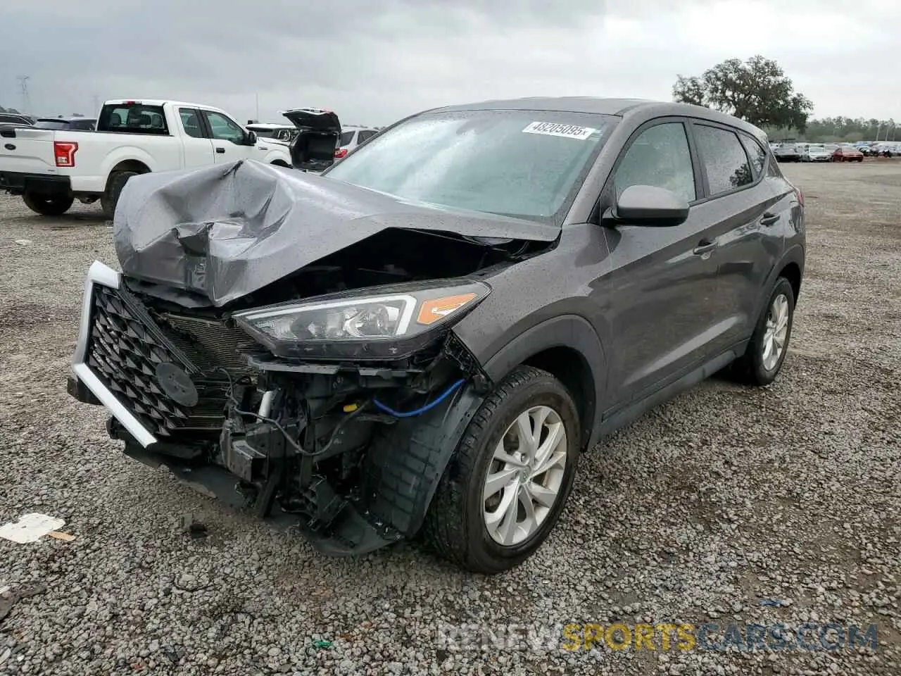1 fotografías del automóvil dañado KM8J2CA43LU099083 HYUNDAI TUCSON 2020