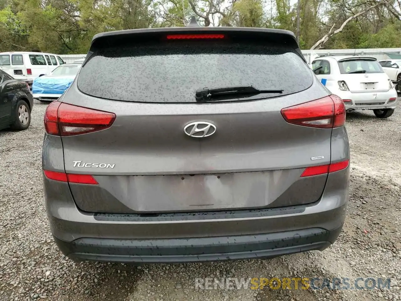 6 fotografías del automóvil dañado KM8J2CA43LU099083 HYUNDAI TUCSON 2020