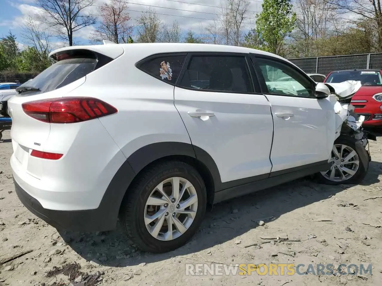 3 fotografías del automóvil dañado KM8J2CA43LU133054 HYUNDAI TUCSON 2020