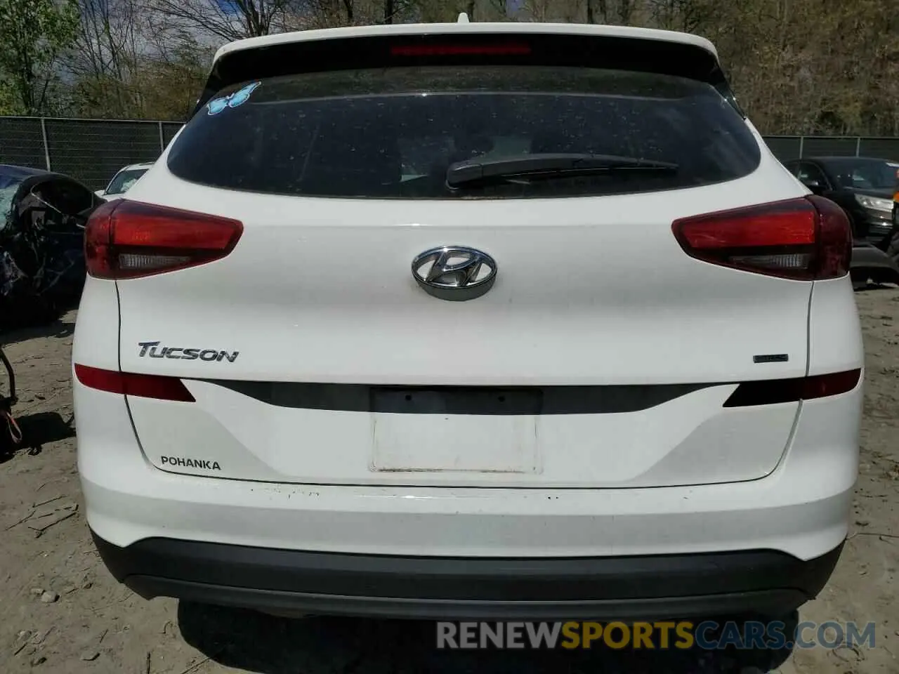 6 fotografías del automóvil dañado KM8J2CA43LU133054 HYUNDAI TUCSON 2020