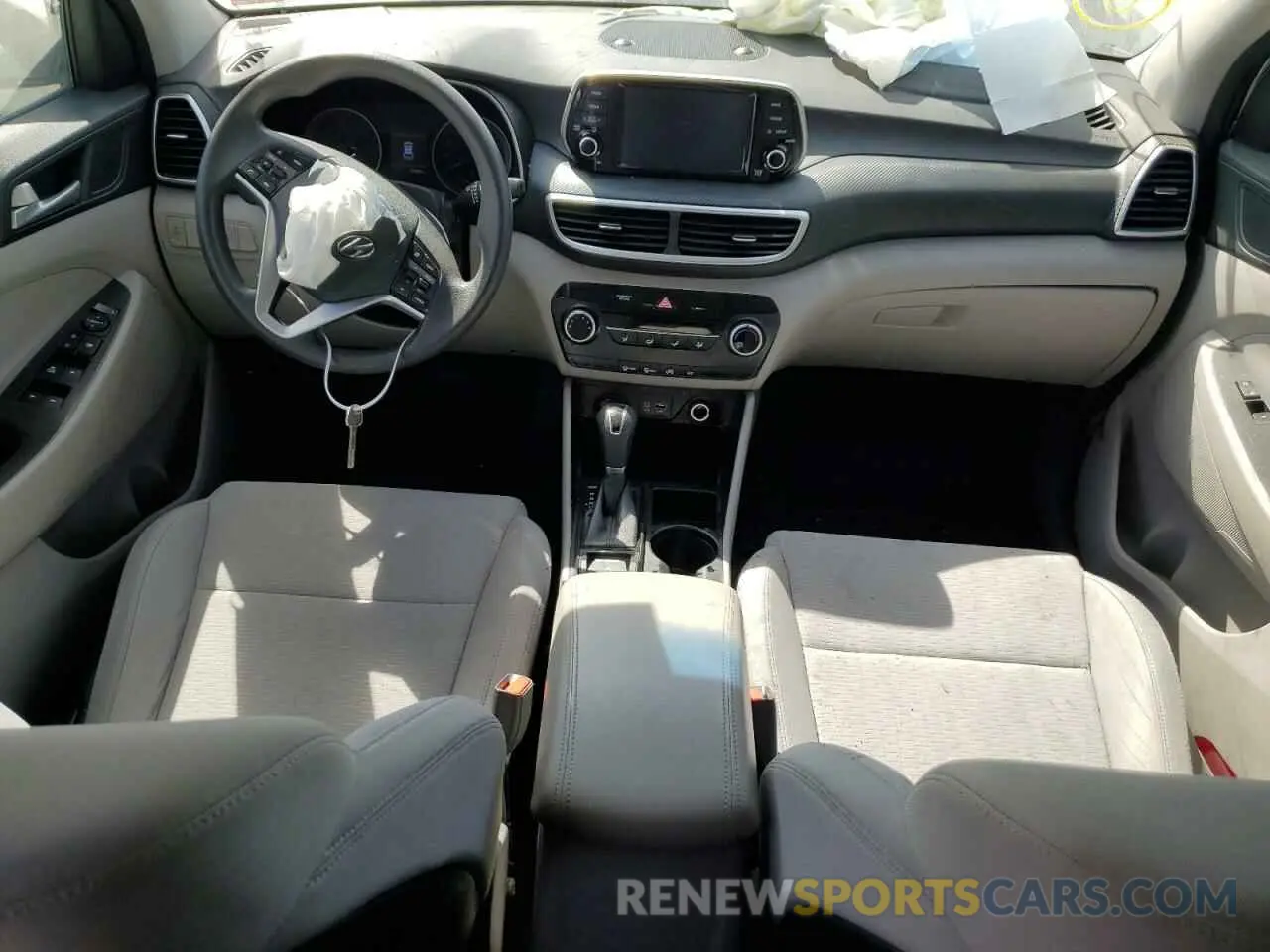 8 fotografías del automóvil dañado KM8J2CA43LU133054 HYUNDAI TUCSON 2020