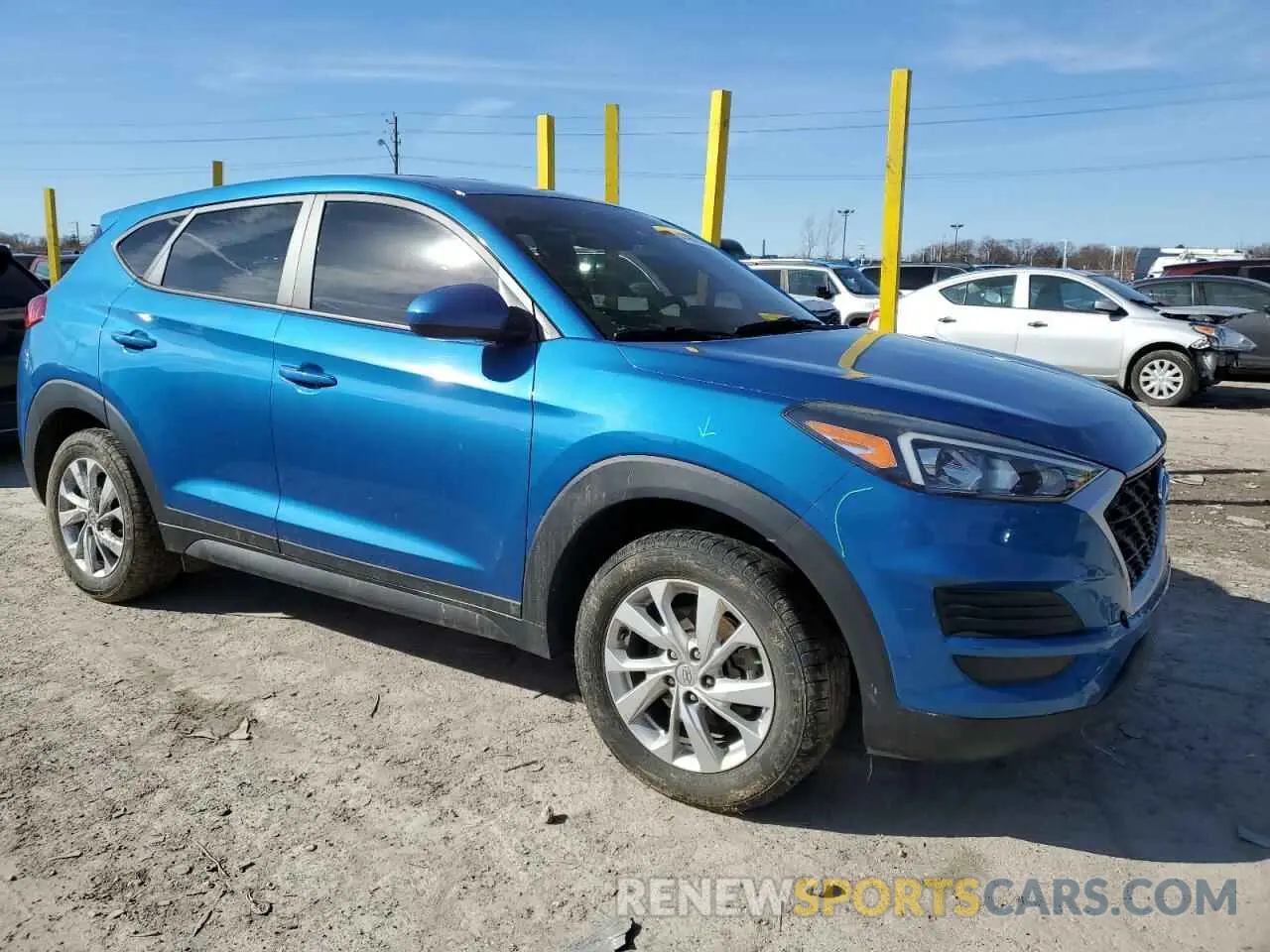 4 fotografías del automóvil dañado KM8J2CA43LU172873 HYUNDAI TUCSON 2020