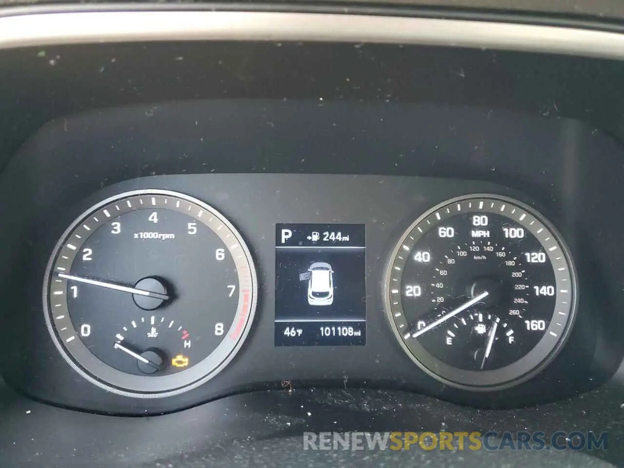 9 fotografías del automóvil dañado KM8J2CA43LU172873 HYUNDAI TUCSON 2020