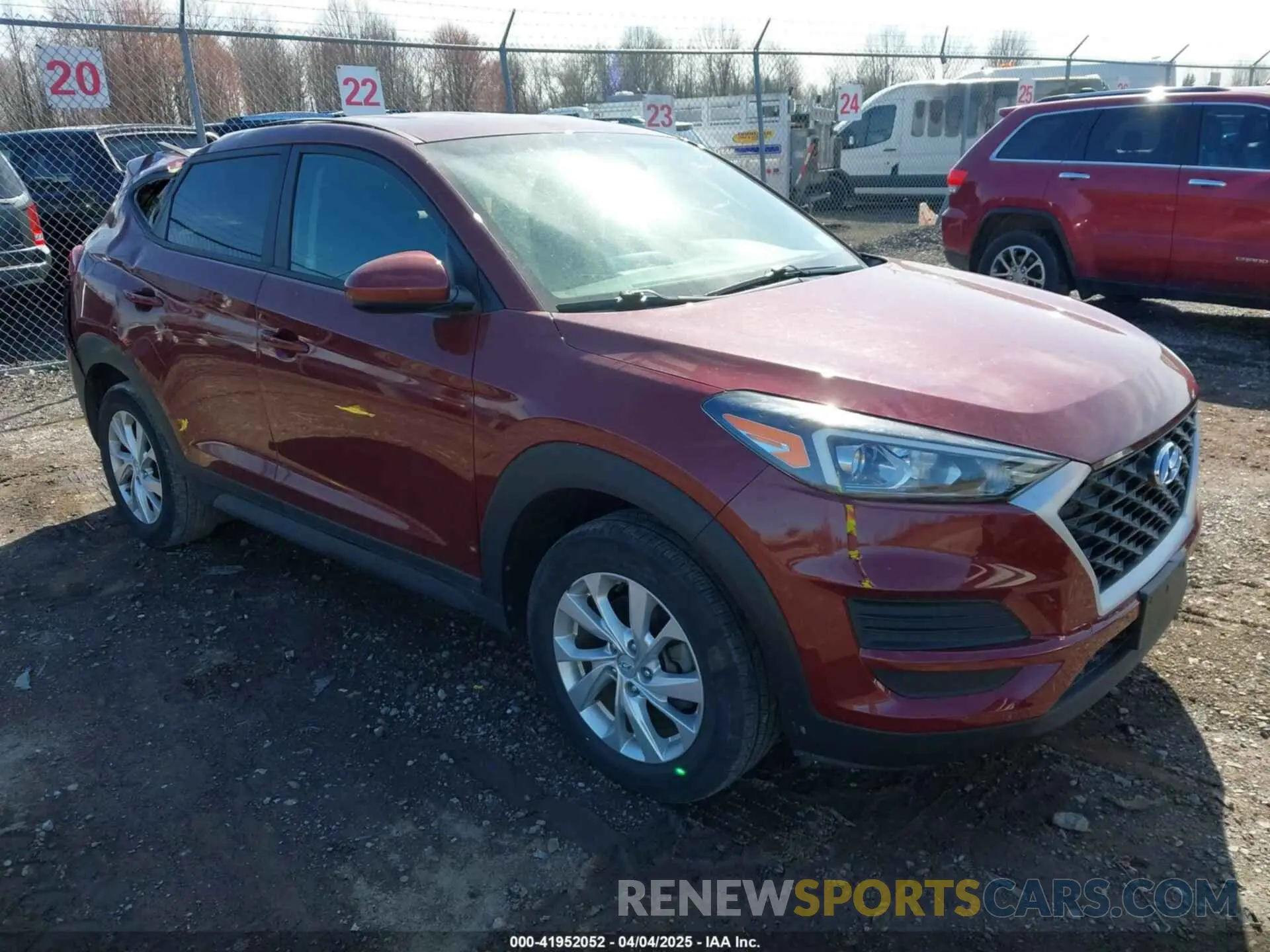 1 fotografías del automóvil dañado KM8J2CA43LU241383 HYUNDAI TUCSON 2020