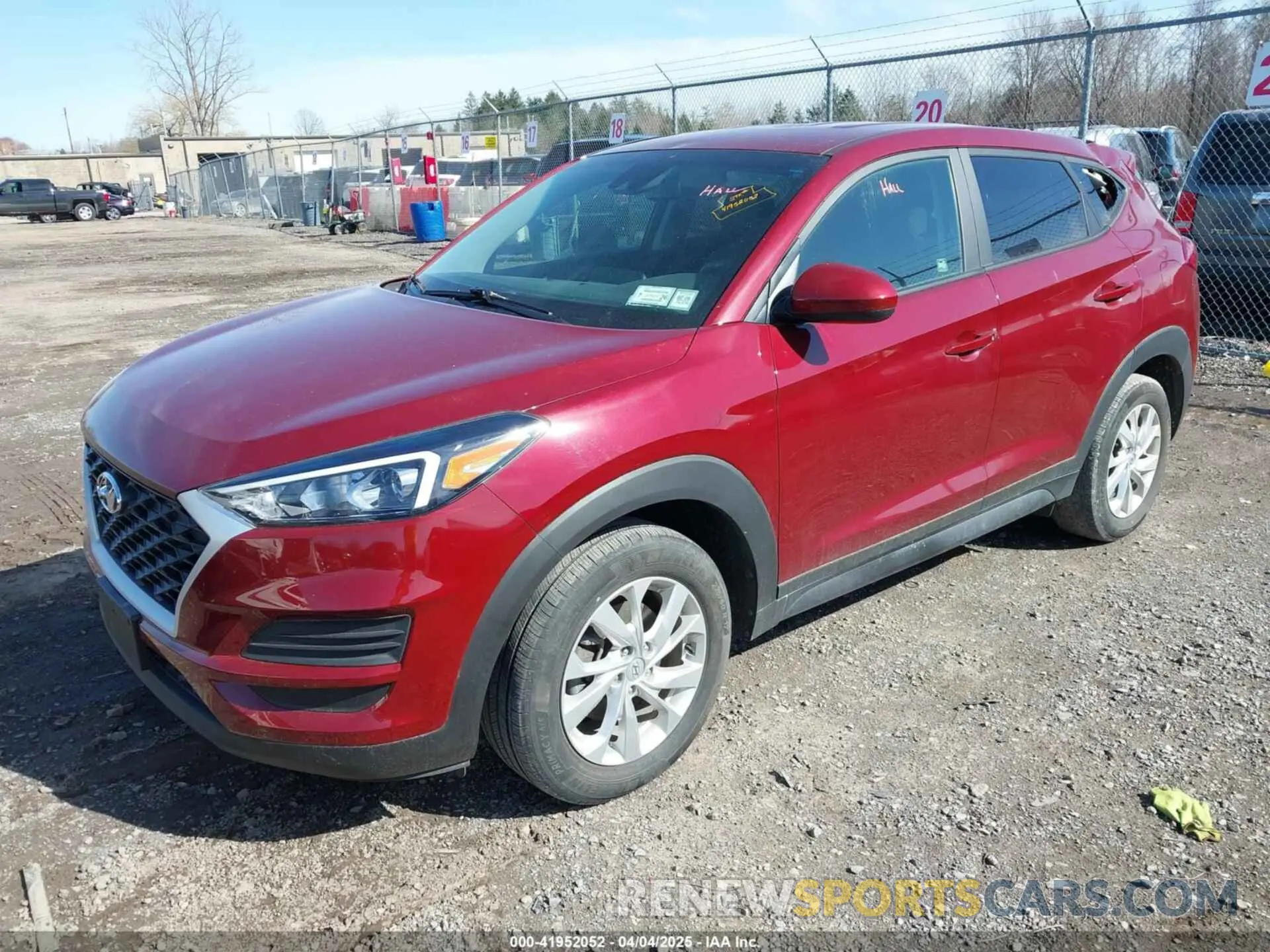 2 fotografías del automóvil dañado KM8J2CA43LU241383 HYUNDAI TUCSON 2020