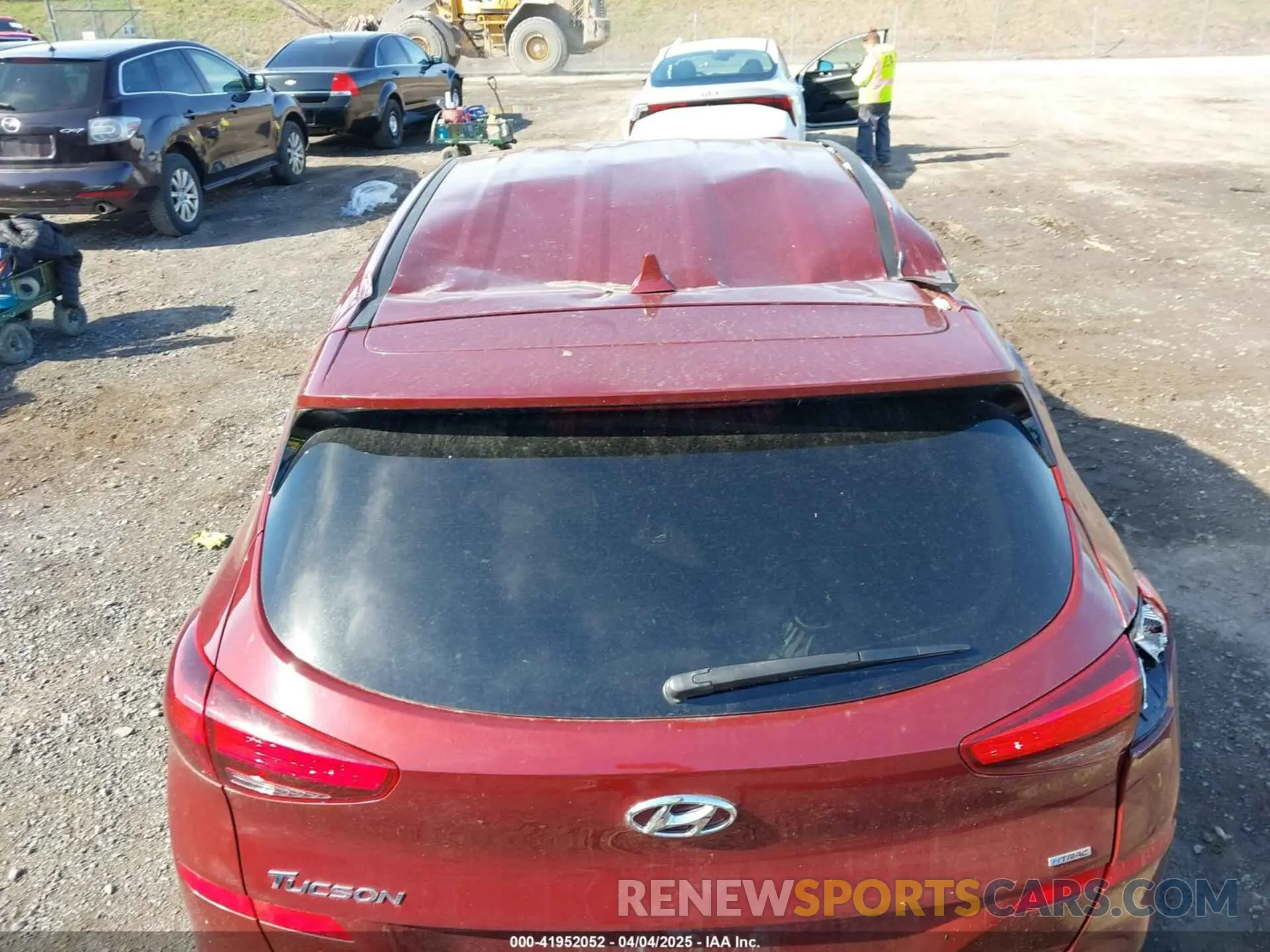 6 fotografías del automóvil dañado KM8J2CA43LU241383 HYUNDAI TUCSON 2020