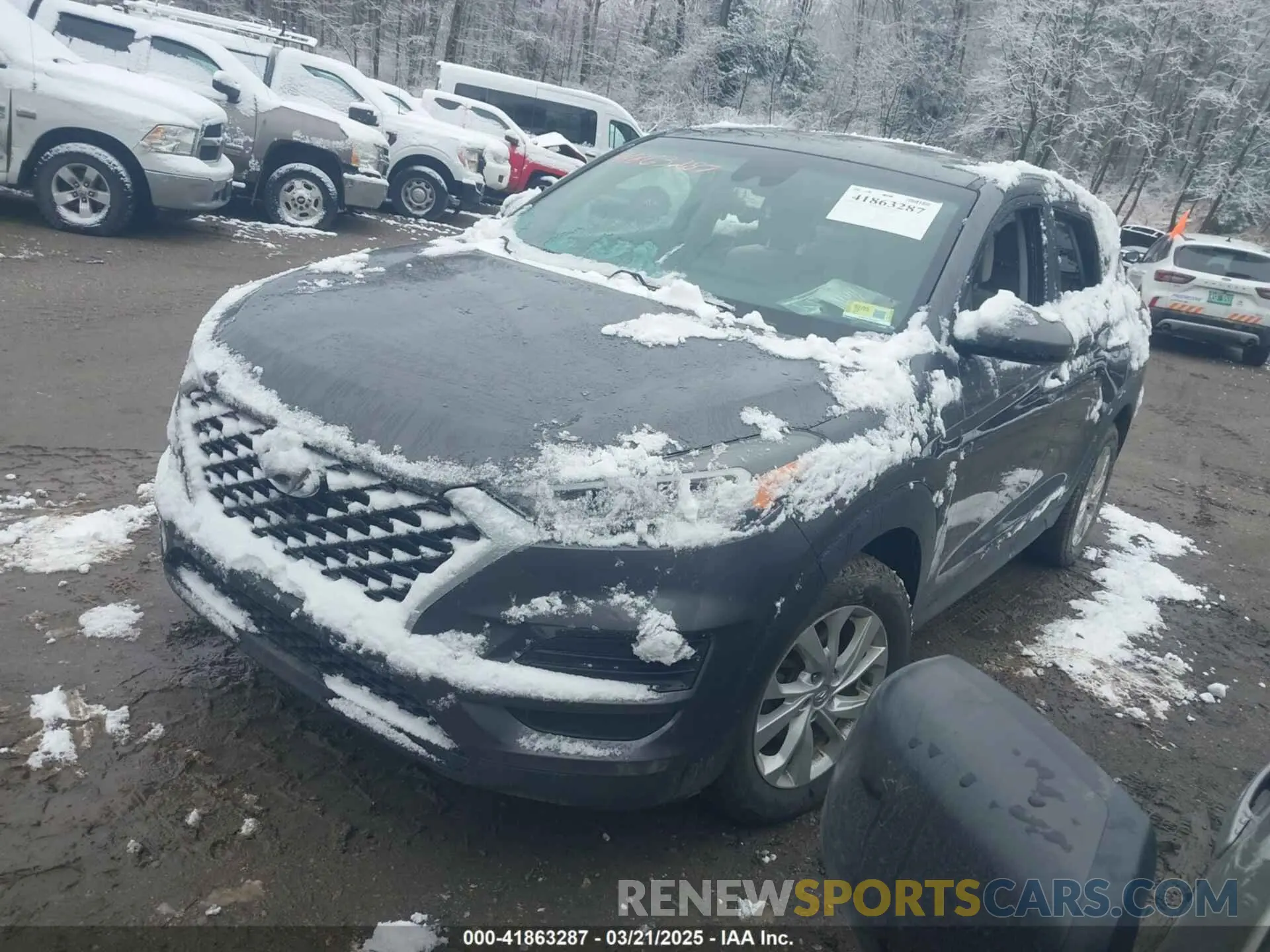 2 fotografías del automóvil dañado KM8J2CA44LU138893 HYUNDAI TUCSON 2020