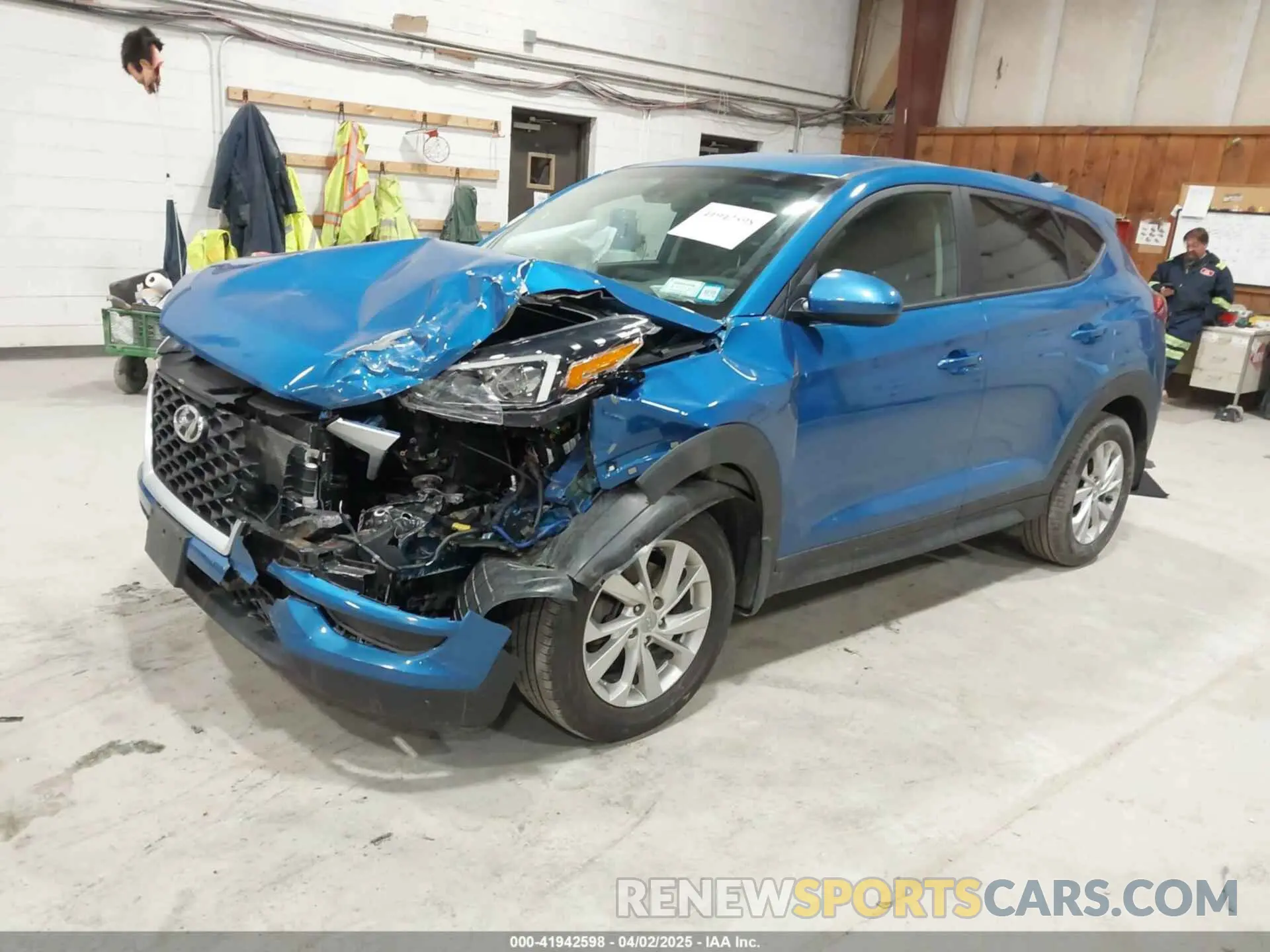2 fotografías del automóvil dañado KM8J2CA44LU239822 HYUNDAI TUCSON 2020