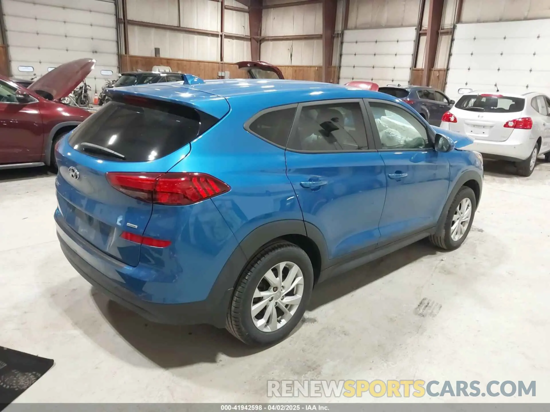 4 fotografías del automóvil dañado KM8J2CA44LU239822 HYUNDAI TUCSON 2020