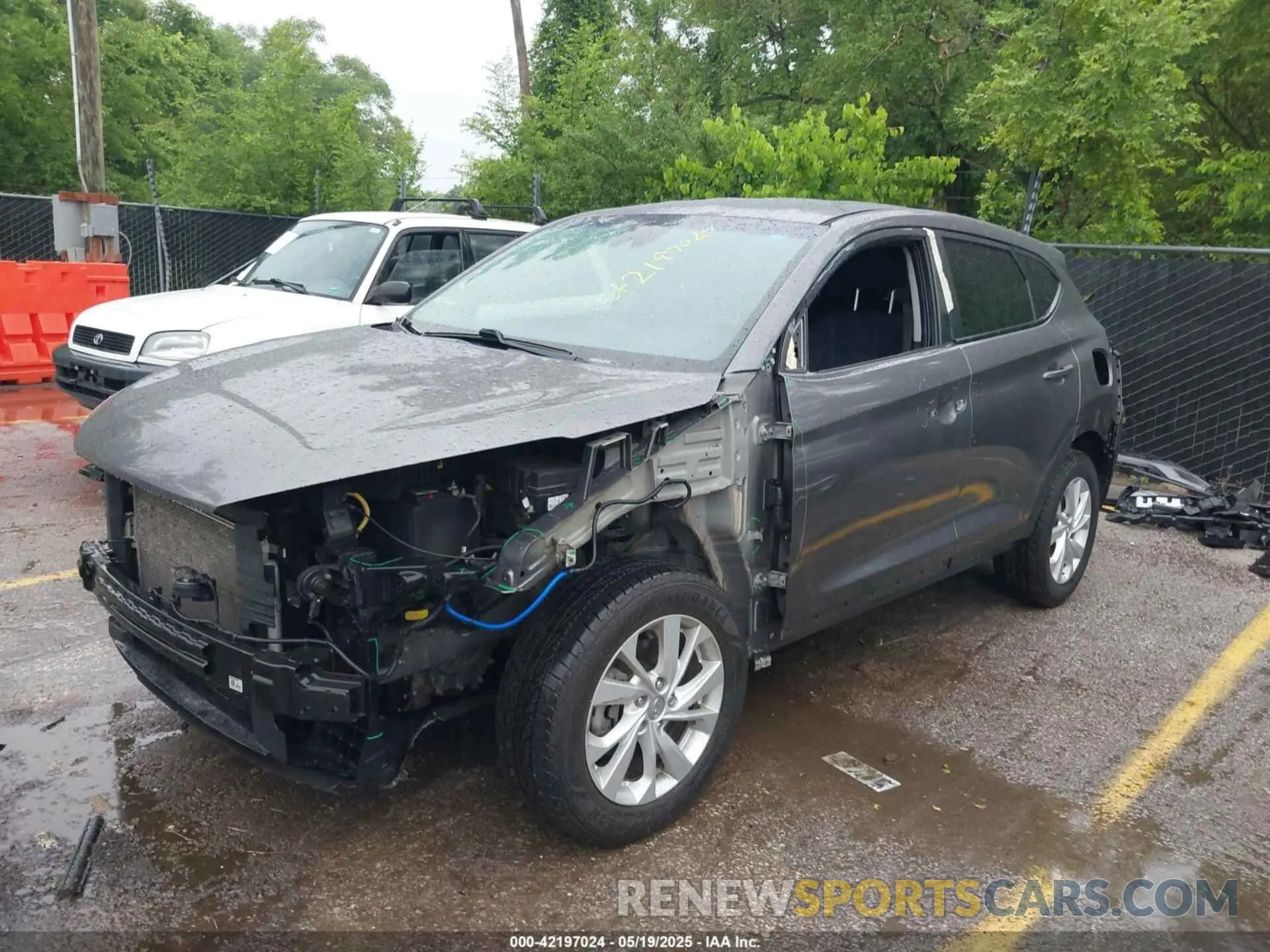2 fotografías del automóvil dañado KM8J2CA45LU081250 HYUNDAI TUCSON 2020