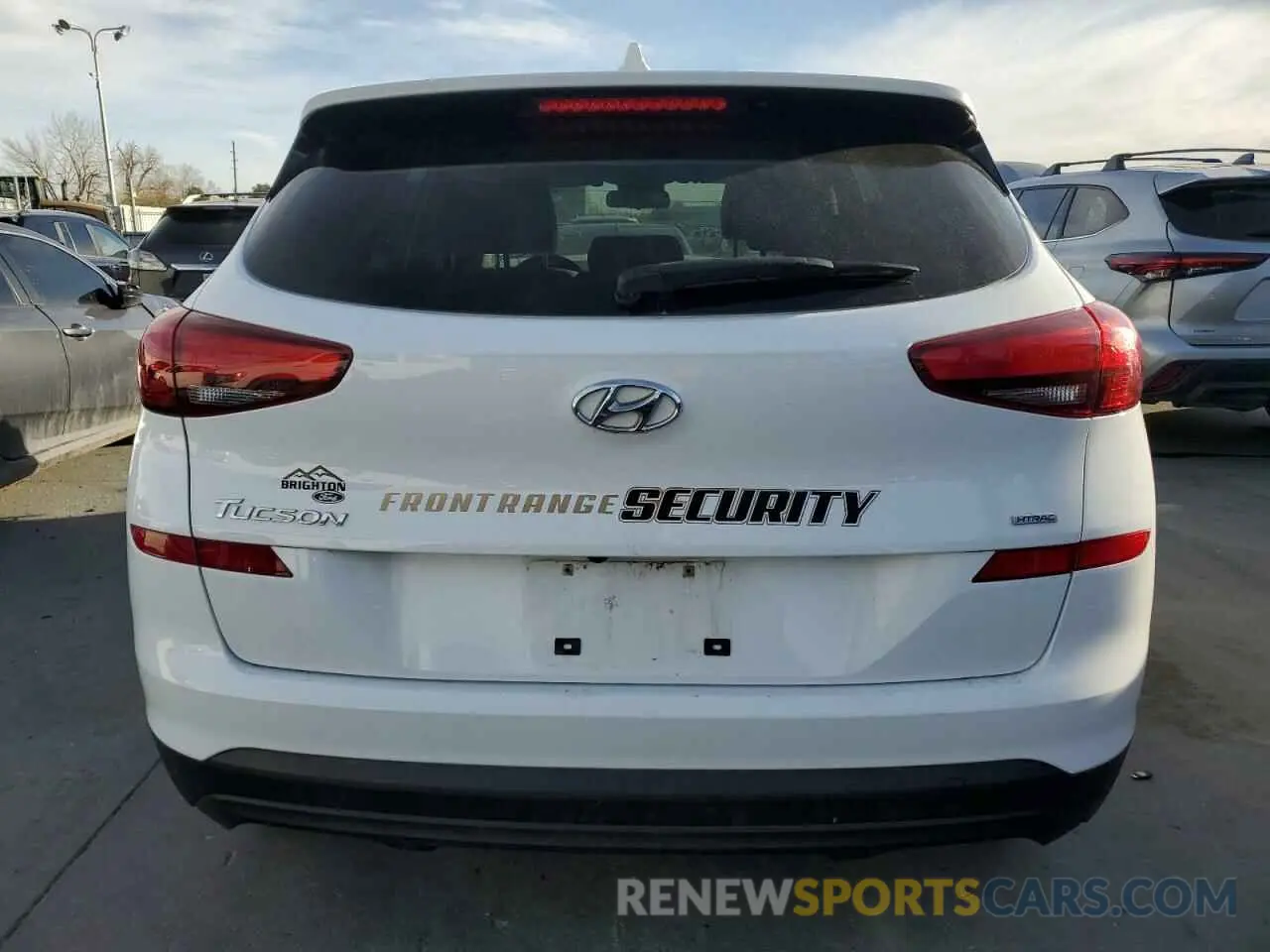 6 fotografías del automóvil dañado KM8J2CA46LU225789 HYUNDAI TUCSON 2020