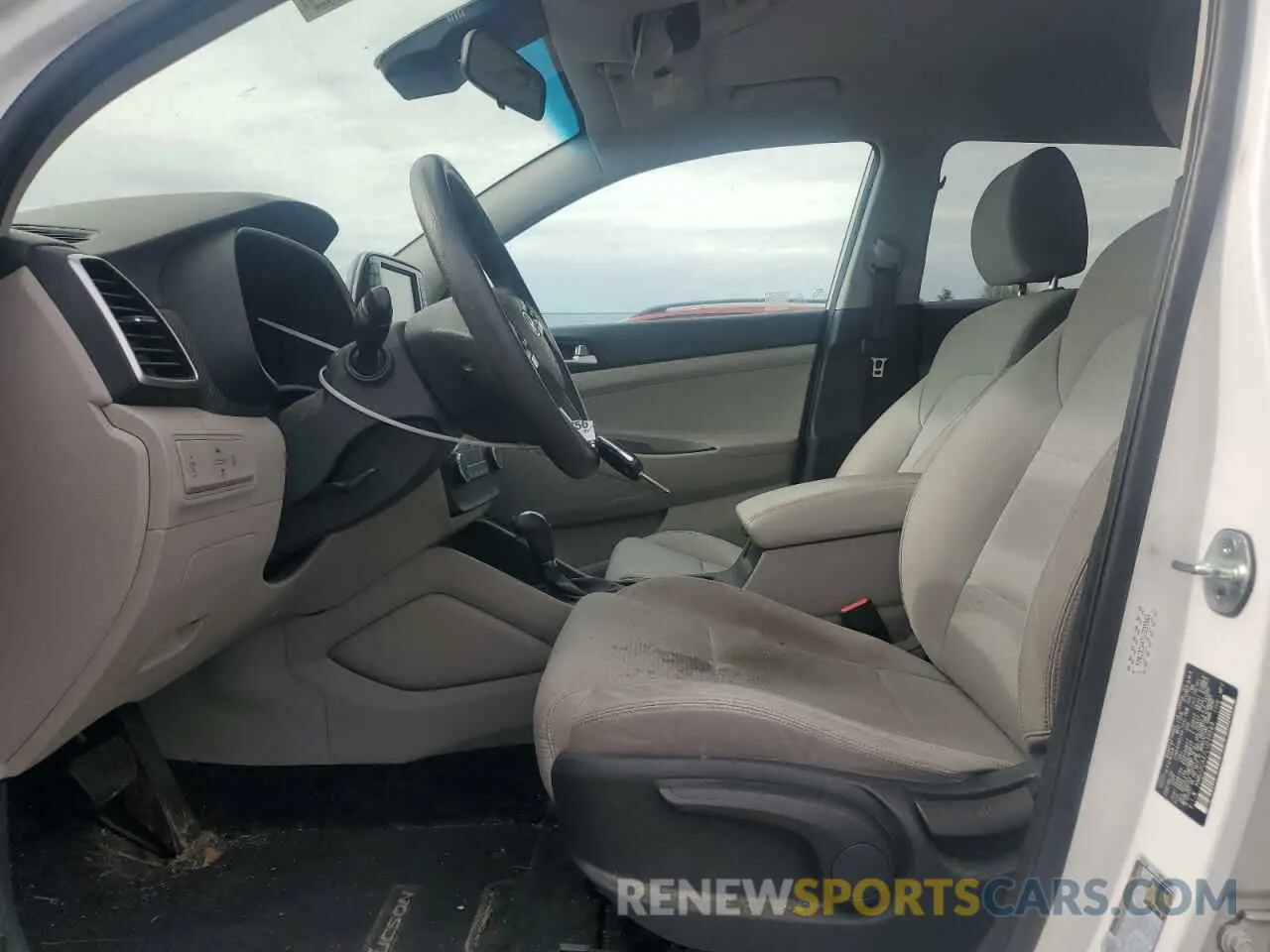 7 fotografías del automóvil dañado KM8J2CA47LU239569 HYUNDAI TUCSON 2020