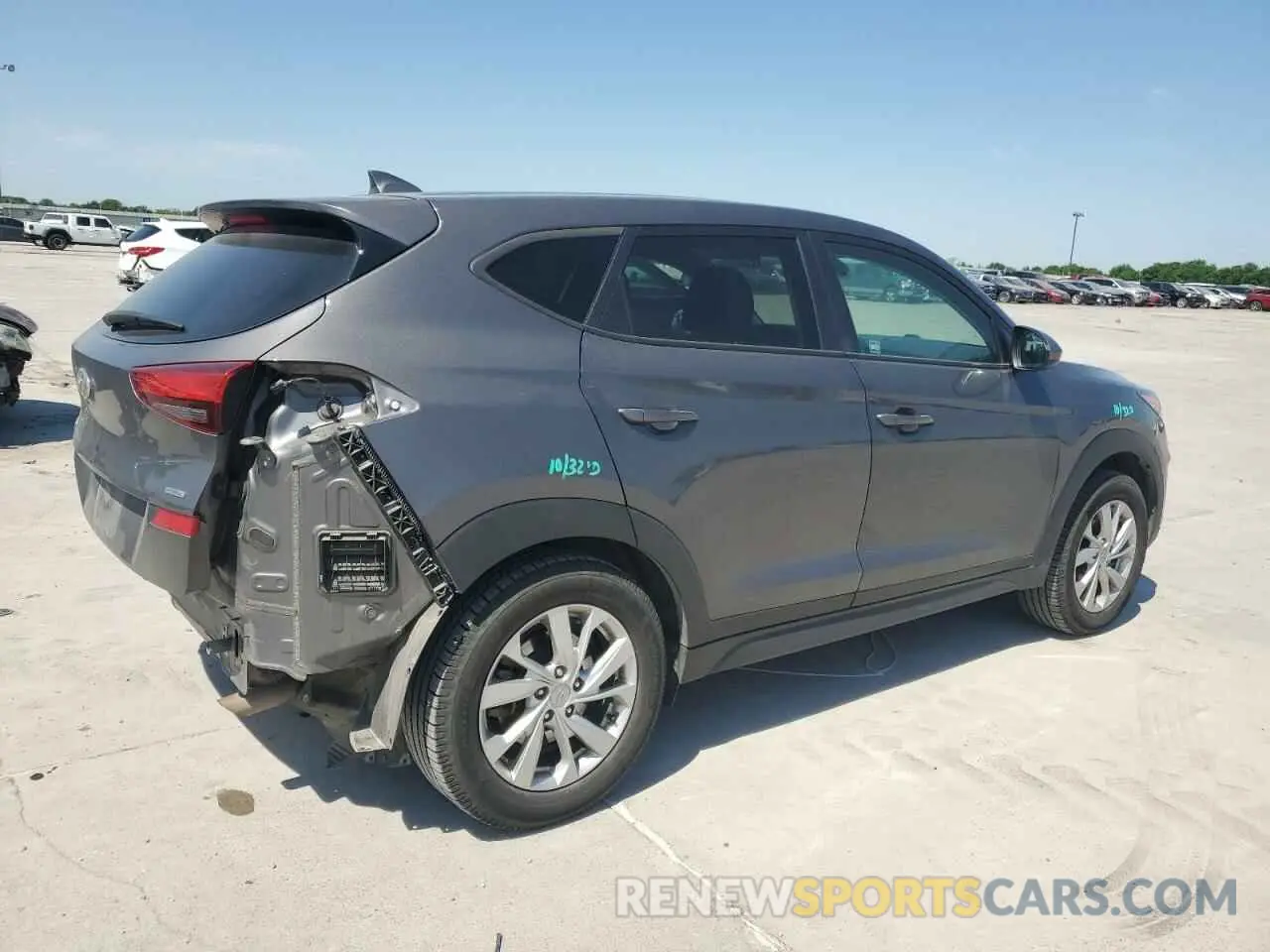 3 fotografías del automóvil dañado KM8J2CA48LU078925 HYUNDAI TUCSON 2020