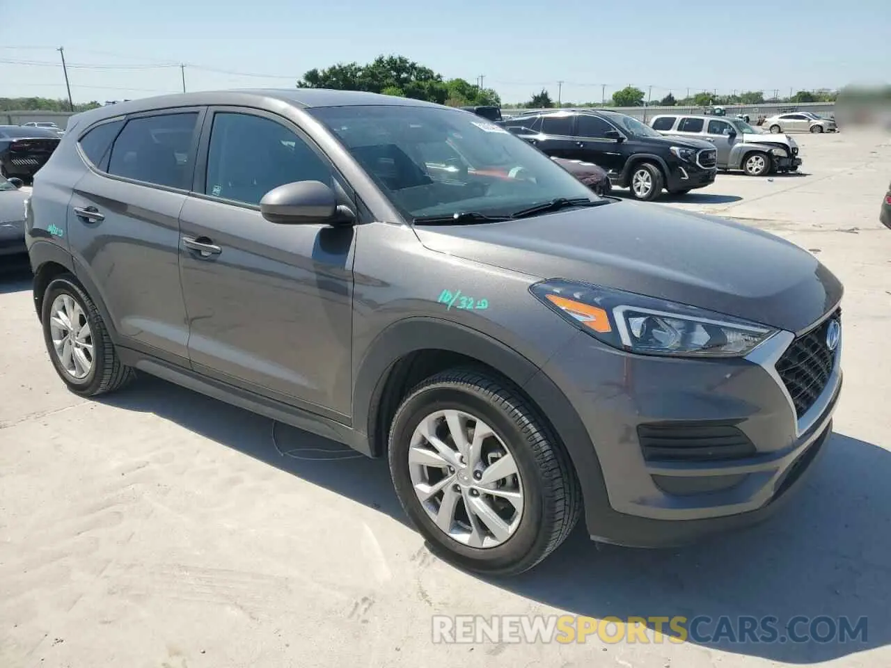 4 fotografías del automóvil dañado KM8J2CA48LU078925 HYUNDAI TUCSON 2020