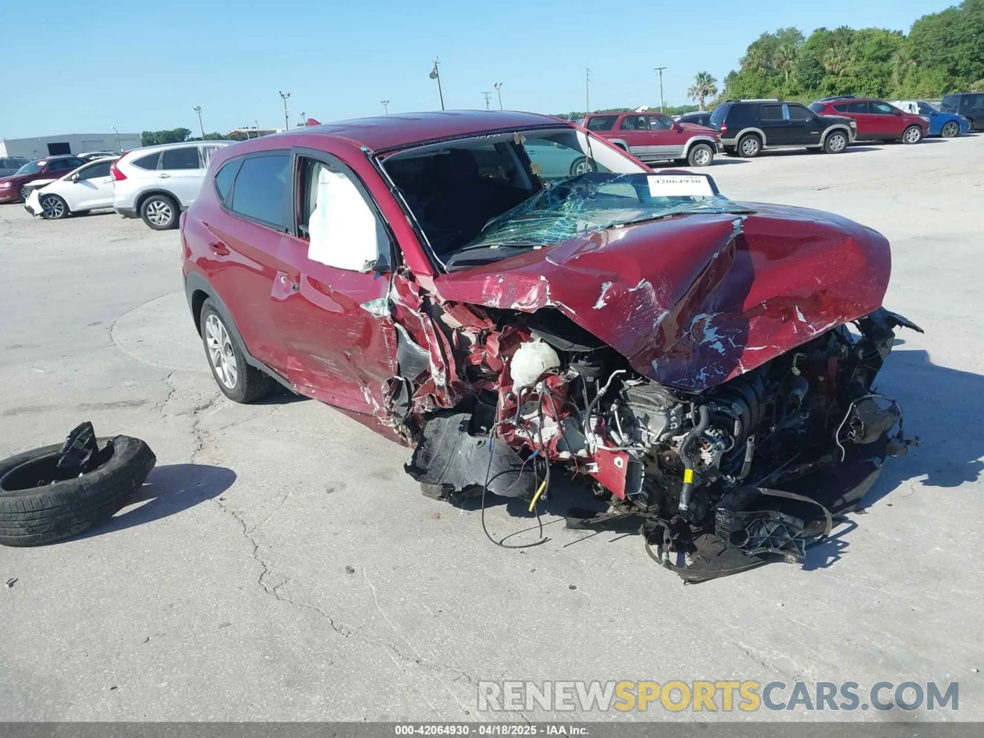 6 fotografías del automóvil dañado KM8J2CA48LU089097 HYUNDAI TUCSON 2020