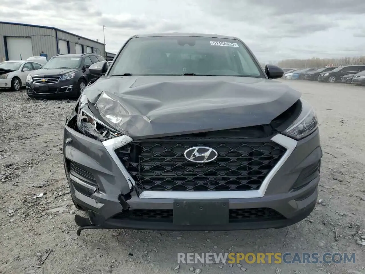 5 fotografías del automóvil dañado KM8J2CA48LU135088 HYUNDAI TUCSON 2020