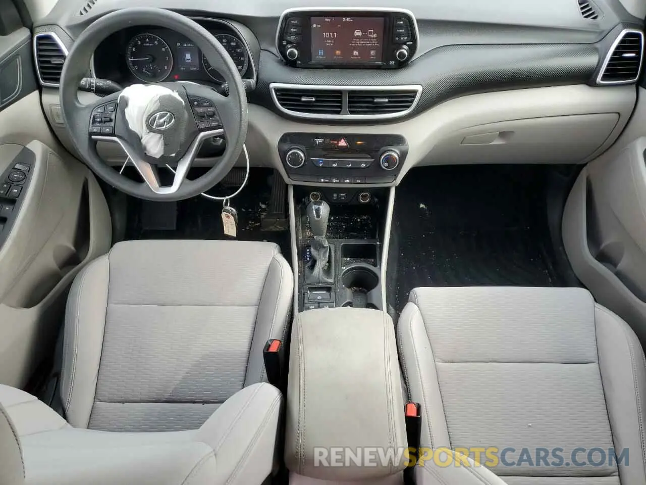 8 fotografías del automóvil dañado KM8J2CA48LU135088 HYUNDAI TUCSON 2020