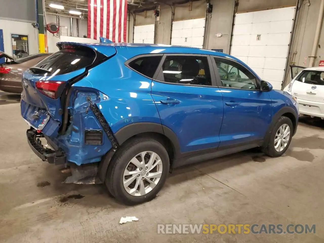 3 fotografías del automóvil dañado KM8J2CA49LU101712 HYUNDAI TUCSON 2020