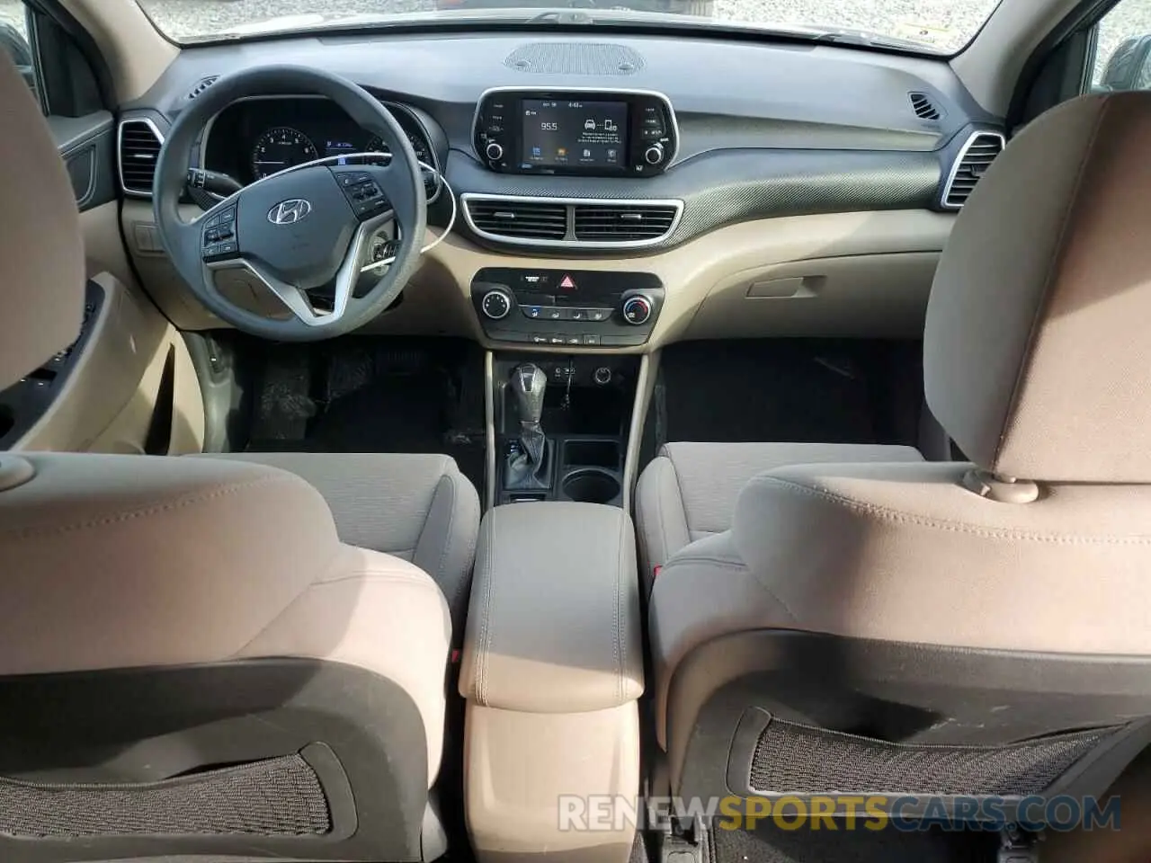 8 fotografías del automóvil dañado KM8J2CA49LU149792 HYUNDAI TUCSON 2020