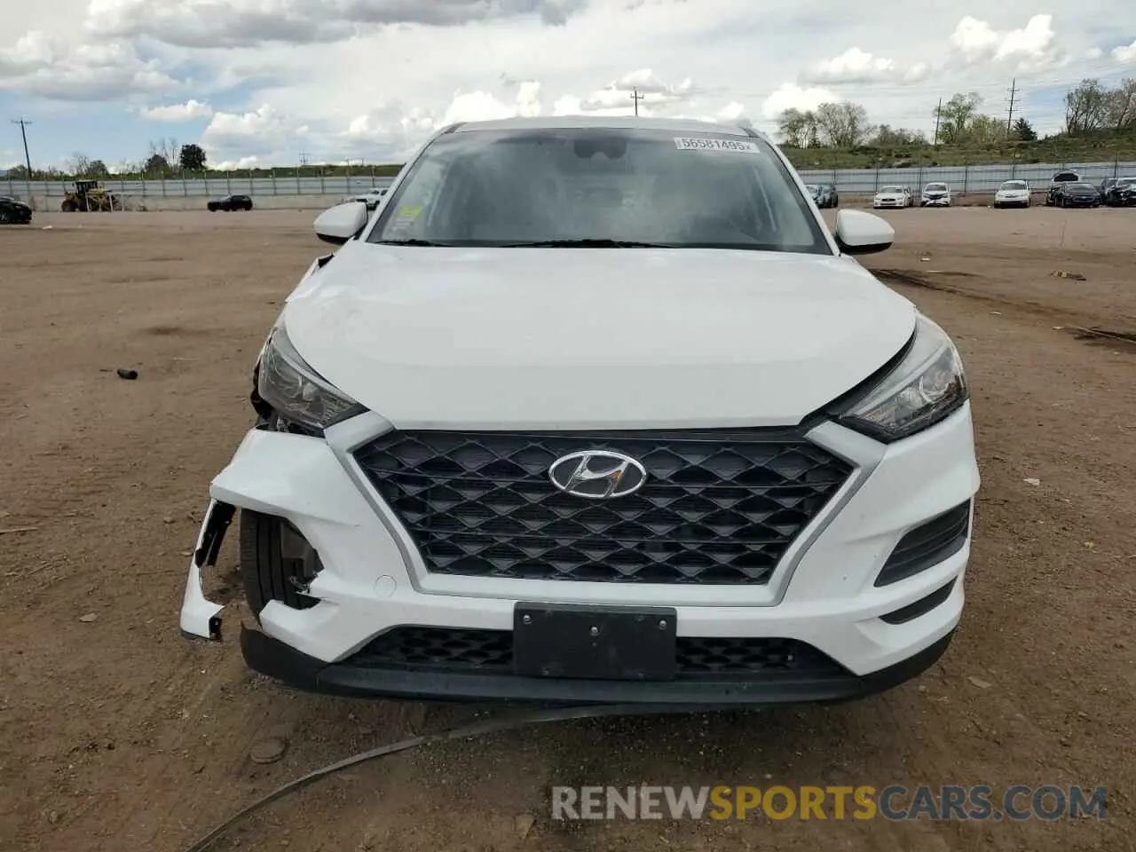 5 fotografías del automóvil dañado KM8J2CA49LU204466 HYUNDAI TUCSON 2020