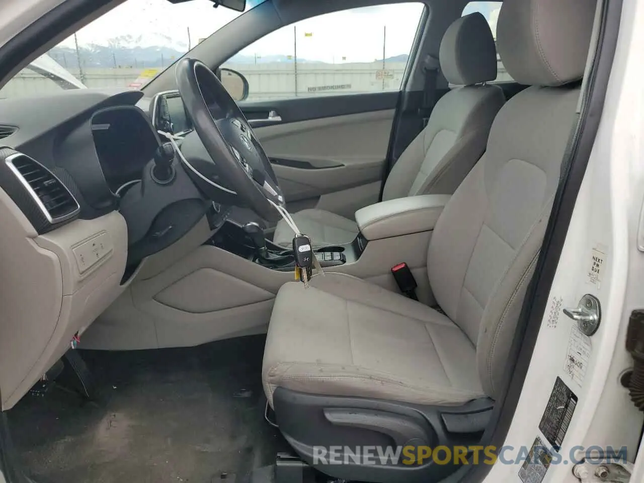7 fotografías del automóvil dañado KM8J2CA49LU204466 HYUNDAI TUCSON 2020