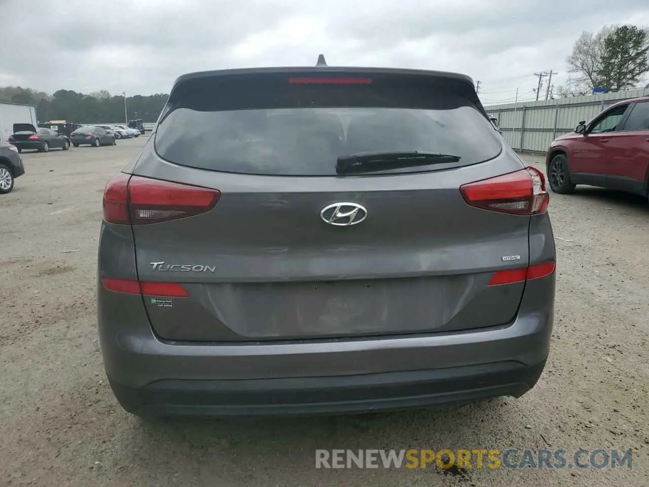 6 fotografías del automóvil dañado KM8J2CA49LU277675 HYUNDAI TUCSON 2020