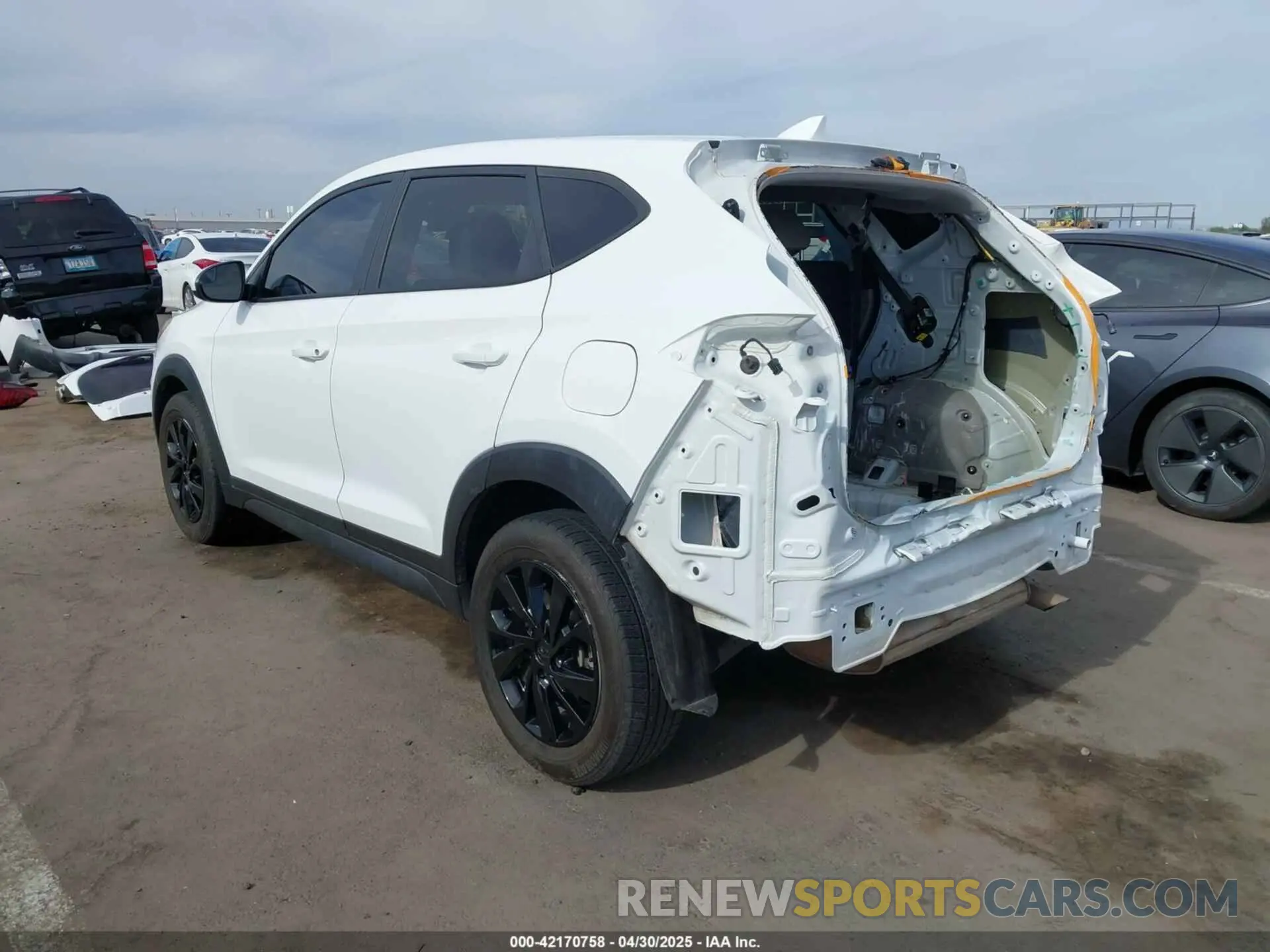 3 fotografías del automóvil dañado KM8J2CA4XLU159781 HYUNDAI TUCSON 2020