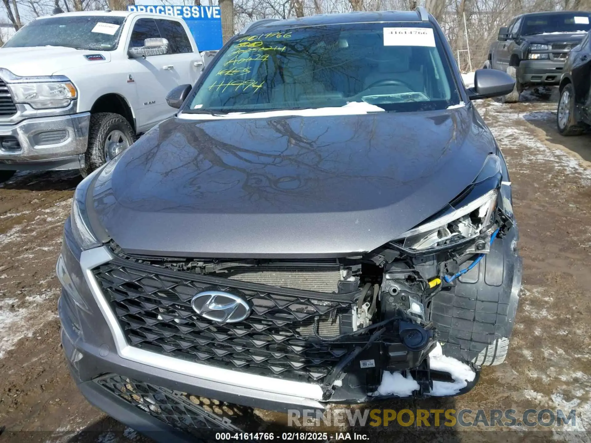 11 fotografías del automóvil dañado KM8J33A40LU111994 HYUNDAI TUCSON 2020