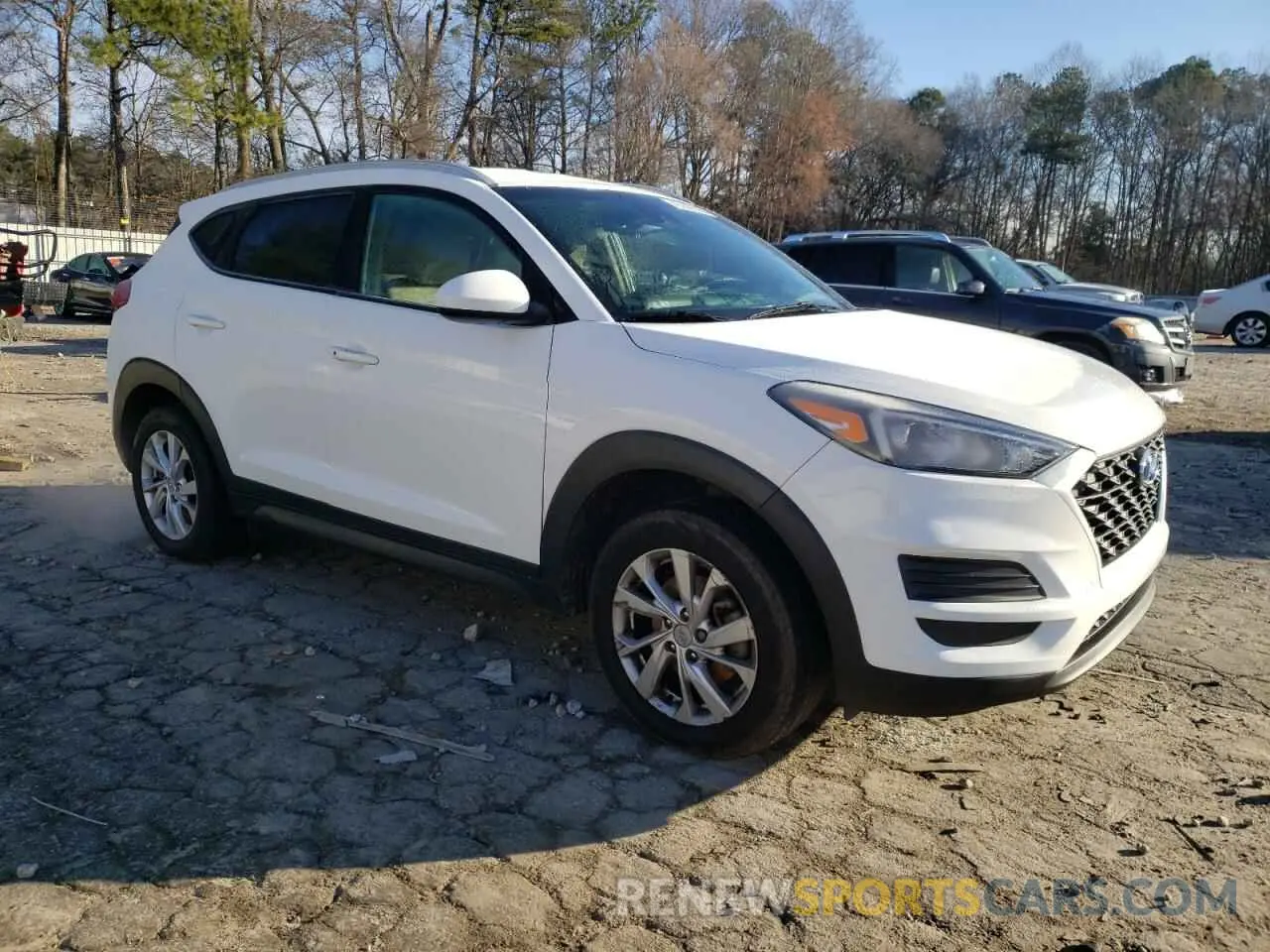4 fotografías del automóvil dañado KM8J33A40LU227972 HYUNDAI TUCSON 2020