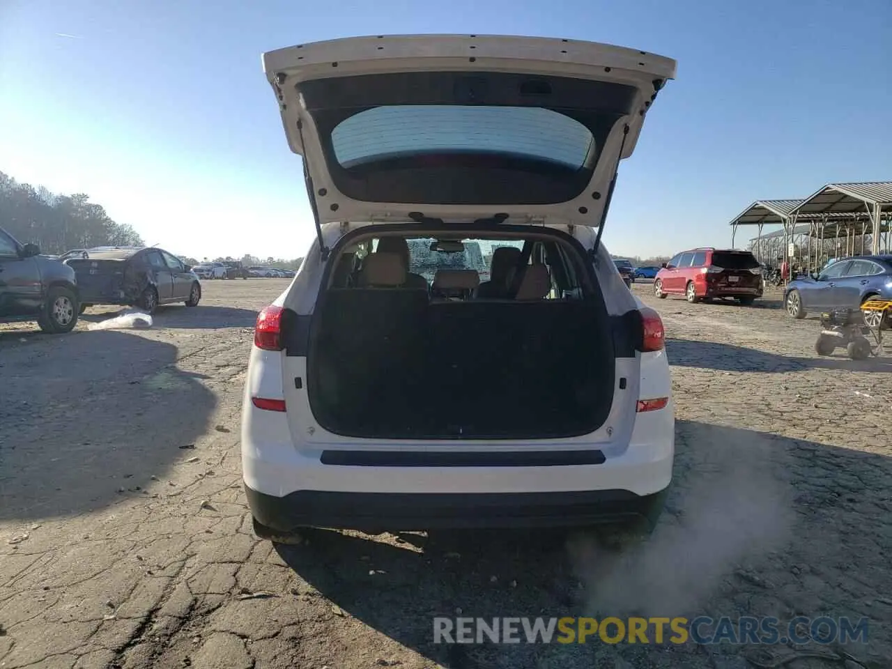 6 fotografías del automóvil dañado KM8J33A40LU227972 HYUNDAI TUCSON 2020