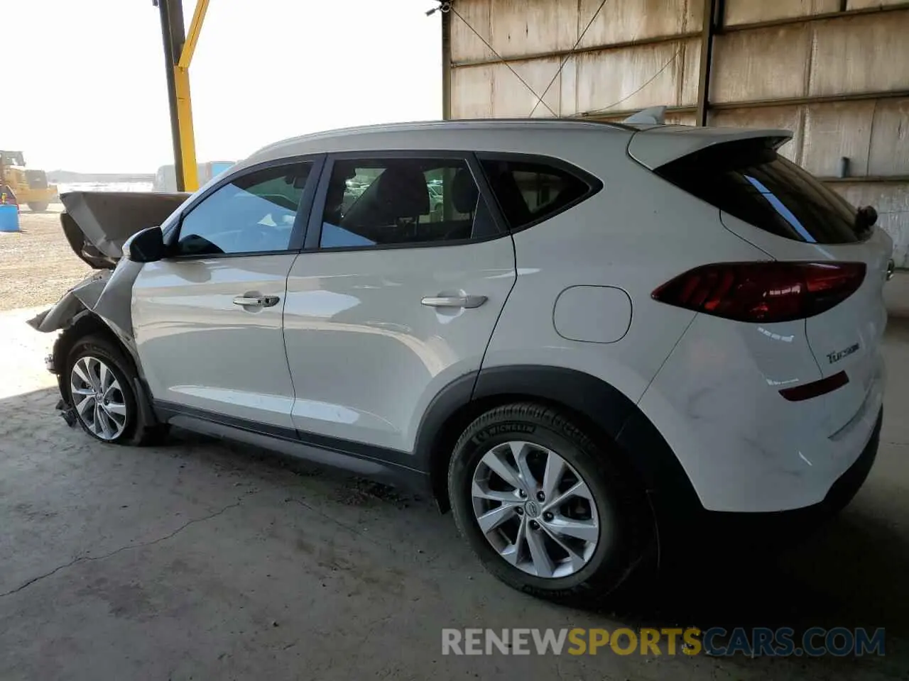 2 fotografías del automóvil dañado KM8J33A42LU149369 HYUNDAI TUCSON 2020