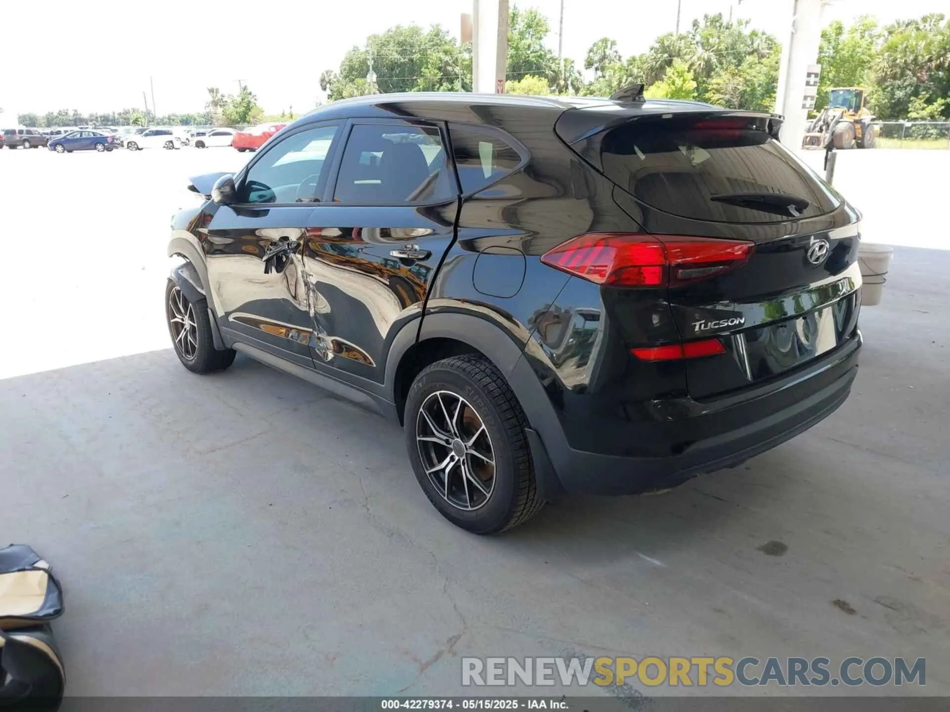 3 fotografías del automóvil dañado KM8J33A42LU240867 HYUNDAI TUCSON 2020