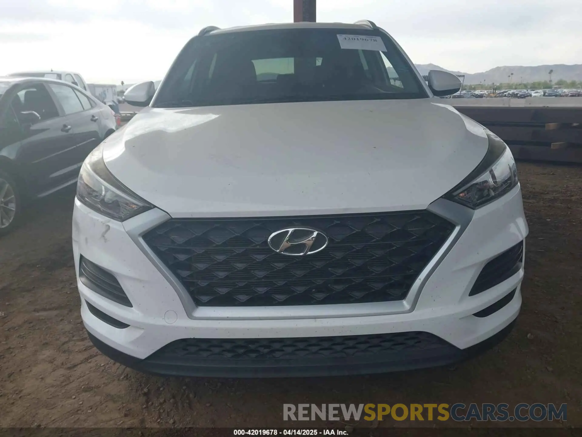 12 fotografías del automóvil dañado KM8J33A43LU114954 HYUNDAI TUCSON 2020