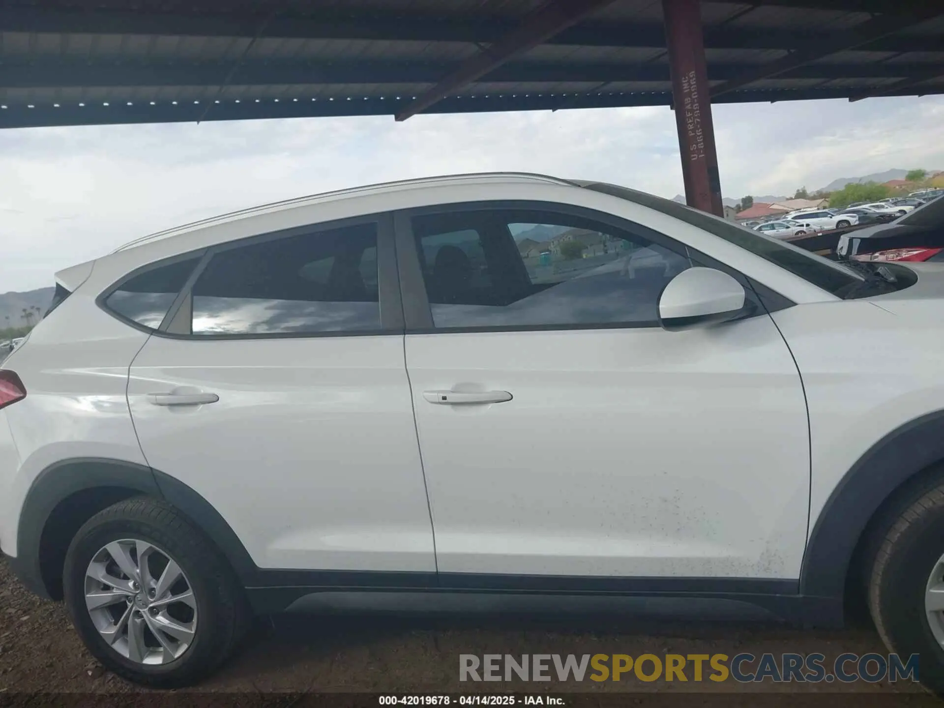 13 fotografías del automóvil dañado KM8J33A43LU114954 HYUNDAI TUCSON 2020