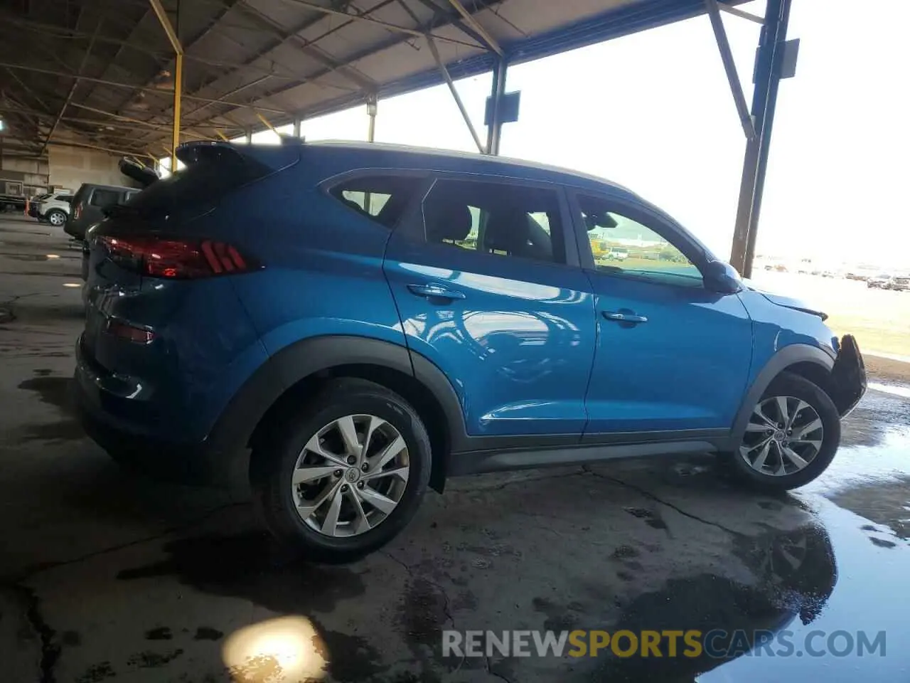 3 fotografías del automóvil dañado KM8J33A43LU163443 HYUNDAI TUCSON 2020